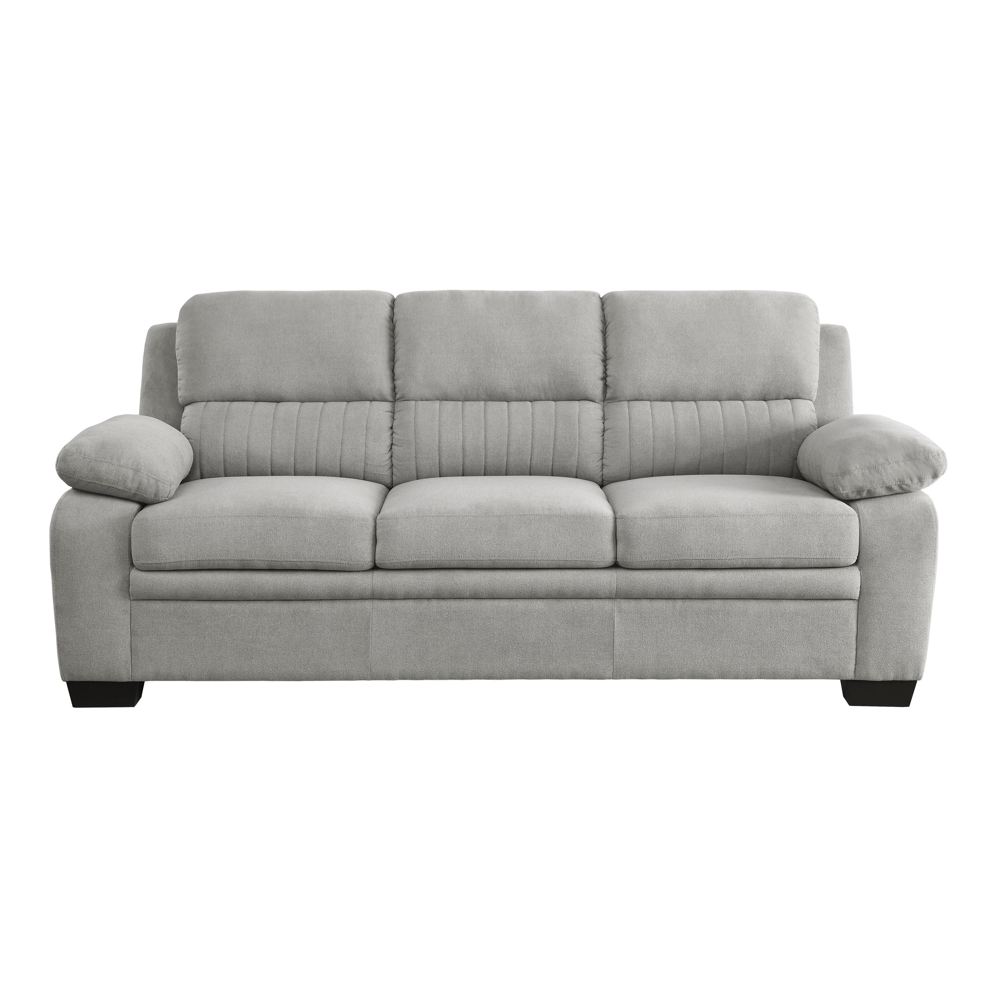 Modern Sofa 9333GY-3 Holleman 9333GY-3 in Gray 
