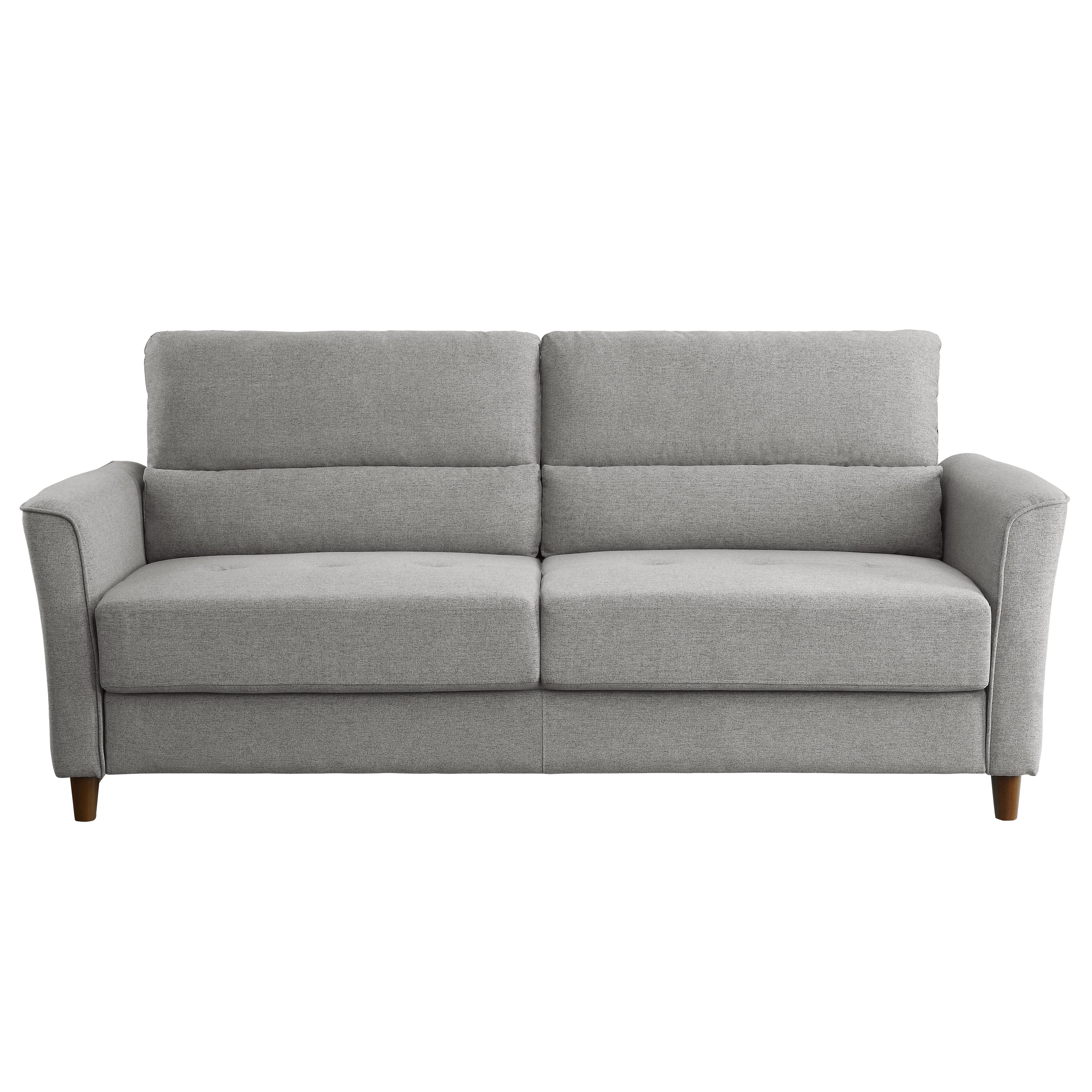 

    
Modern Gray Textured Sofa Homelegance 9346GY-3 Hinshaw
