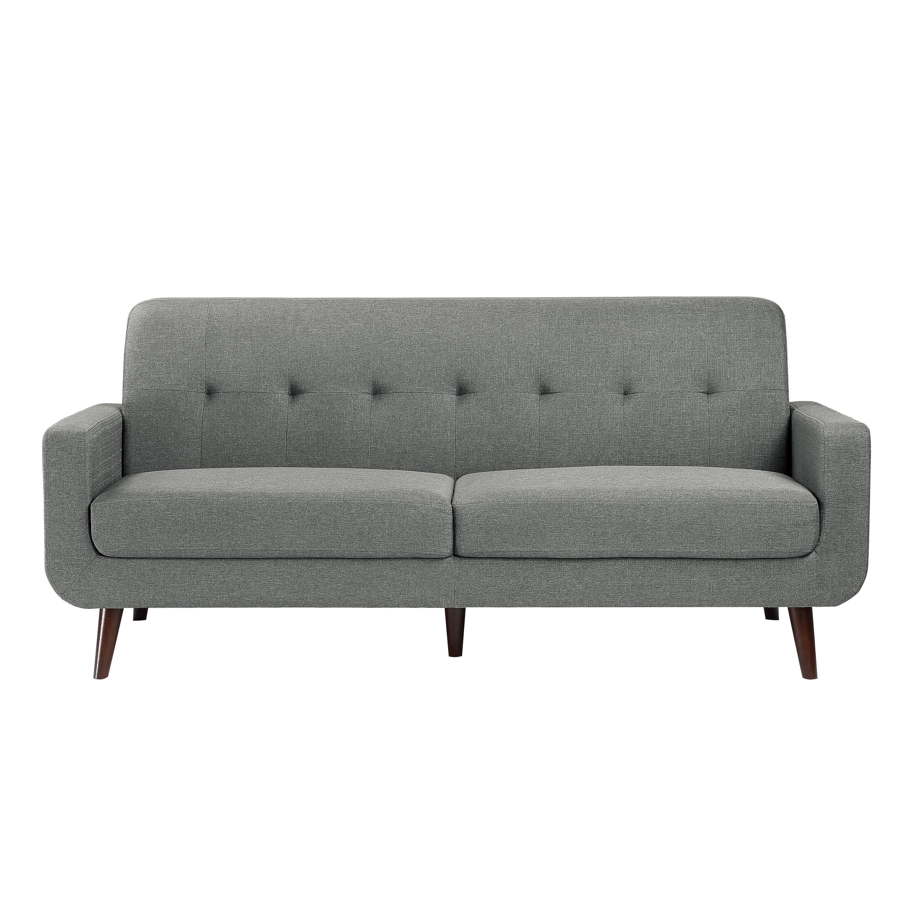 Modern Sofa 9433GY-3 Fitch 9433GY-3 in Gray 