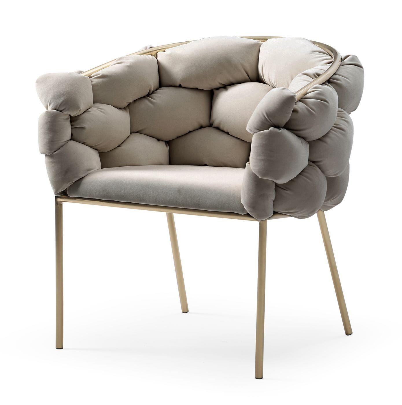 

    
Modern Gray Velour Fabric & Brass Legs Dining Chairs Set by VIG Modrest Debra
