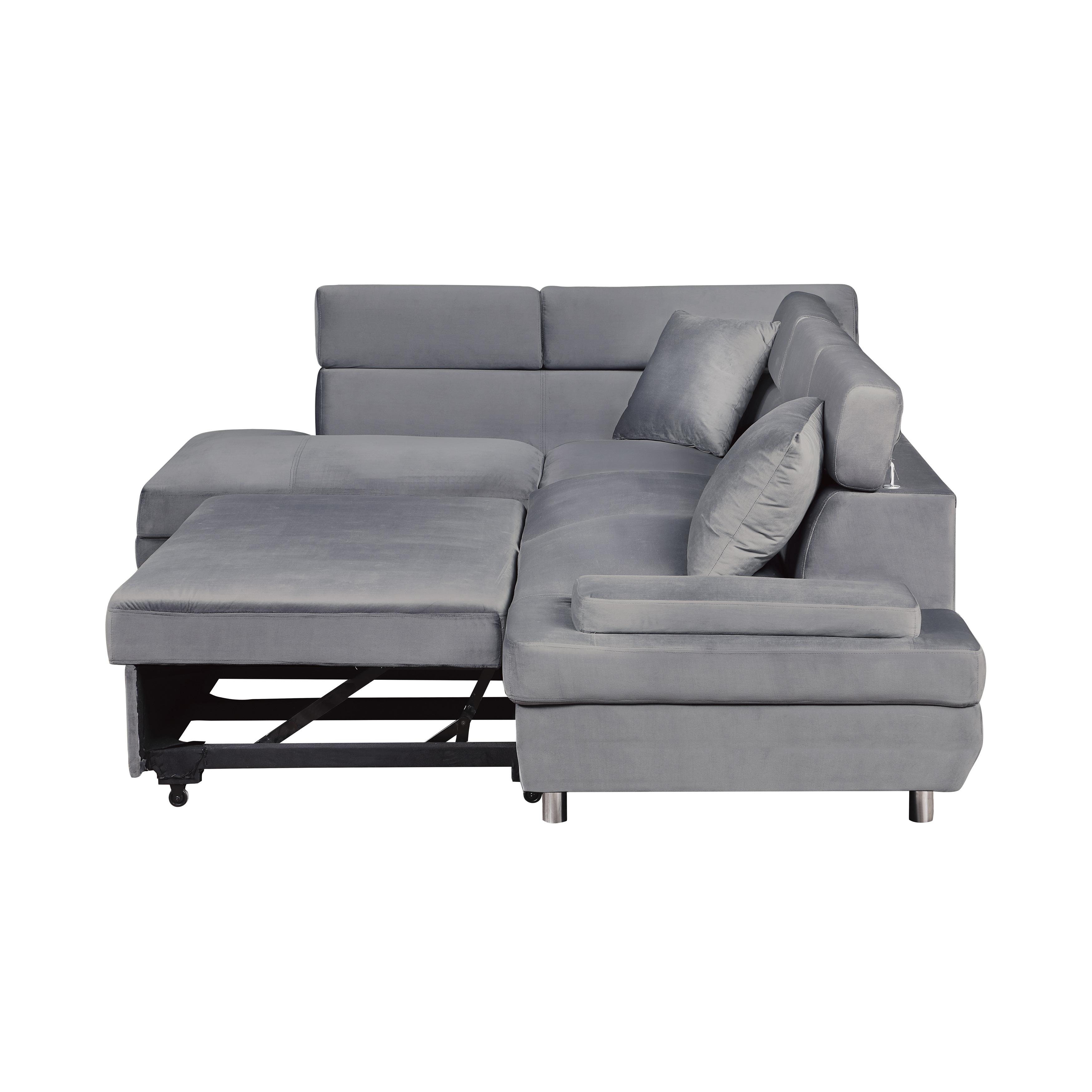 

    
9412GY*SC Homelegance Sectional
