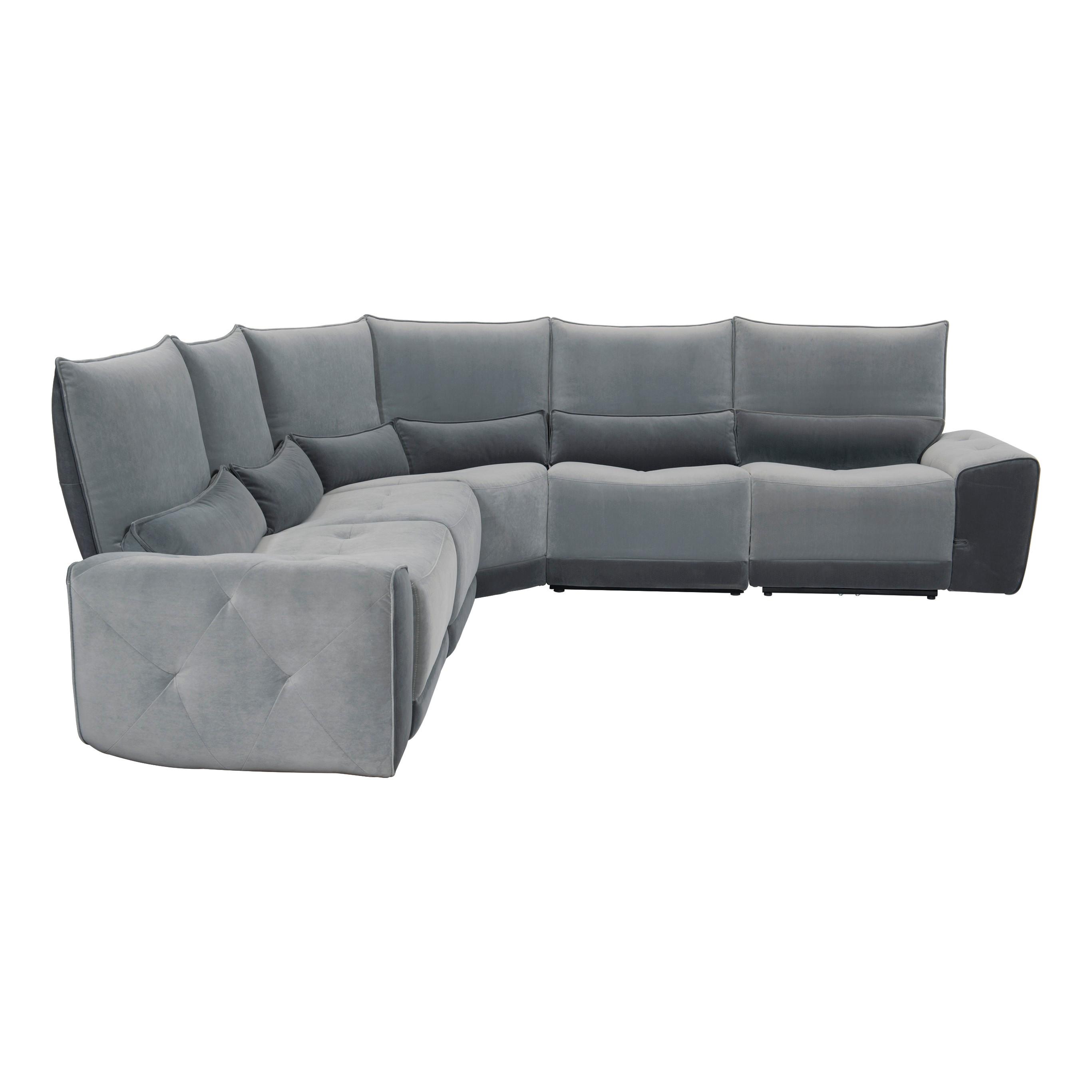 

    
Homelegance 9459GY*5SCPW Helix Power Reclining Sectional Gray 9459GY*5SCPW
