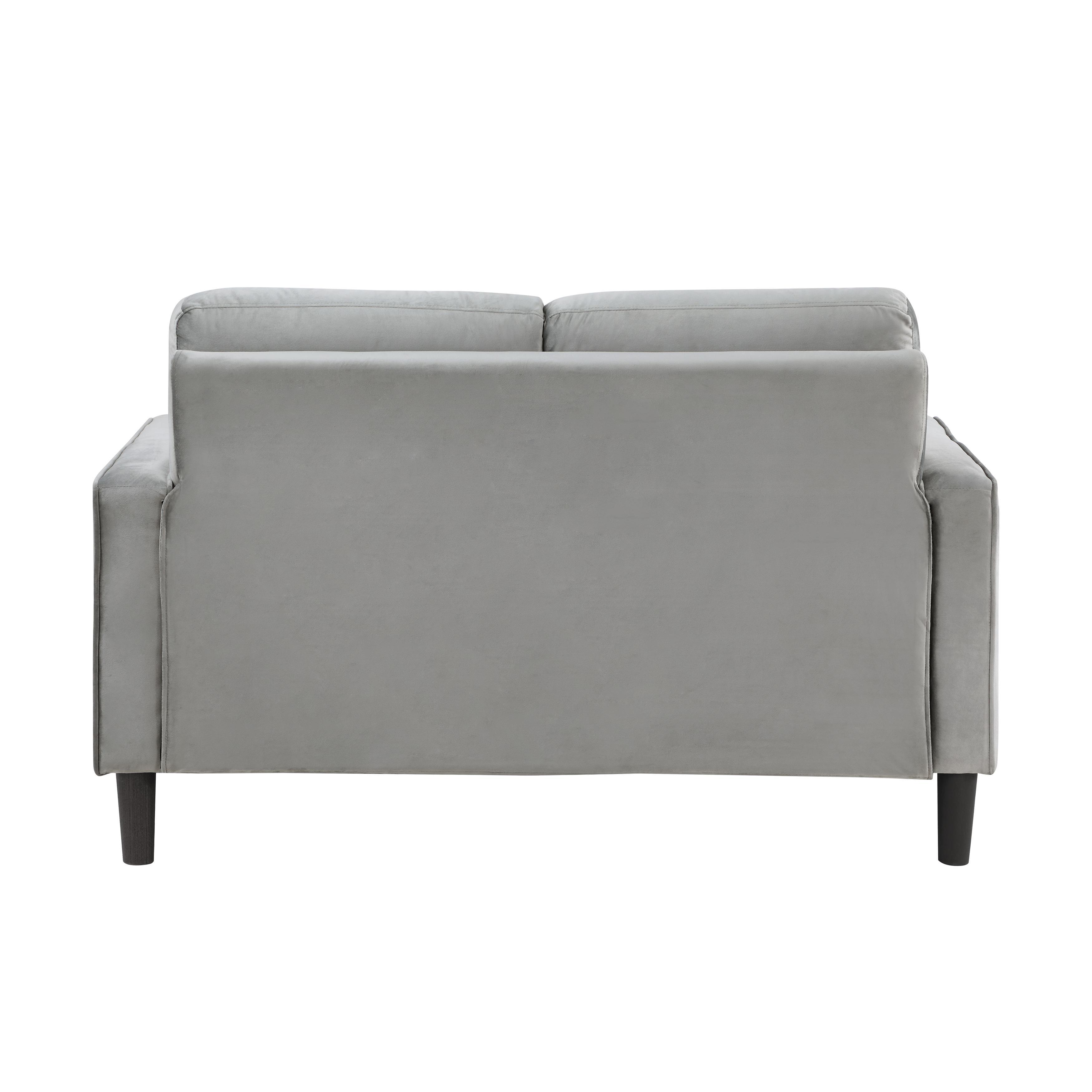 

                    
Buy Modern Gray Velvet Living Room Set 2pcs Homelegance 9208GY Beven
