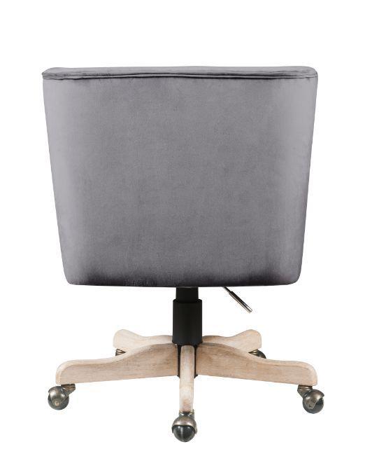 

                    
Acme Furniture Cliasca Office Chair Gray Velvet Purchase 
