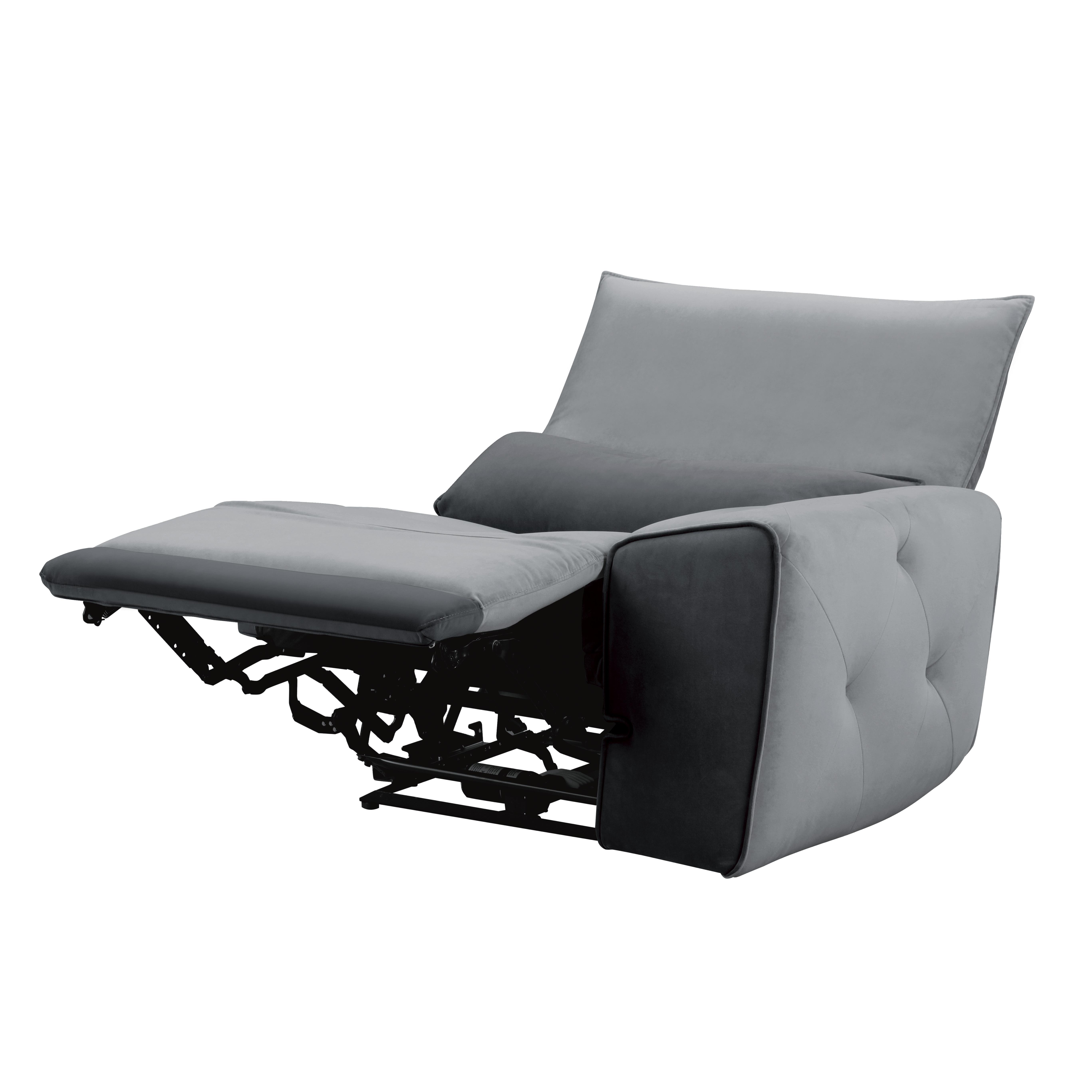 

    
Homelegance 9459GY-RRPW Helix Power Reclining Chair Gray 9459GY-RRPW
