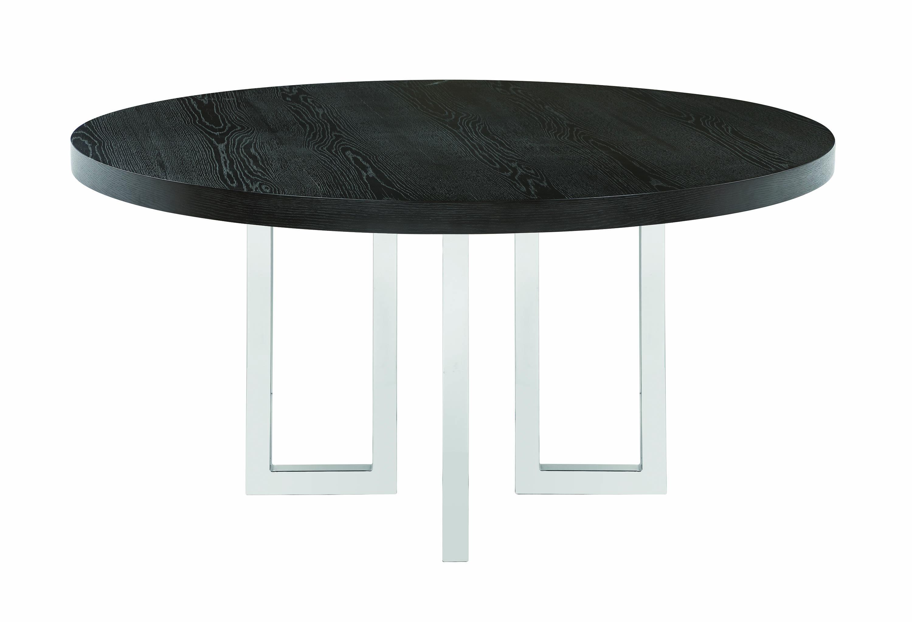 

    
Modern Gray Wood Dining table Fueyes by Coaster
