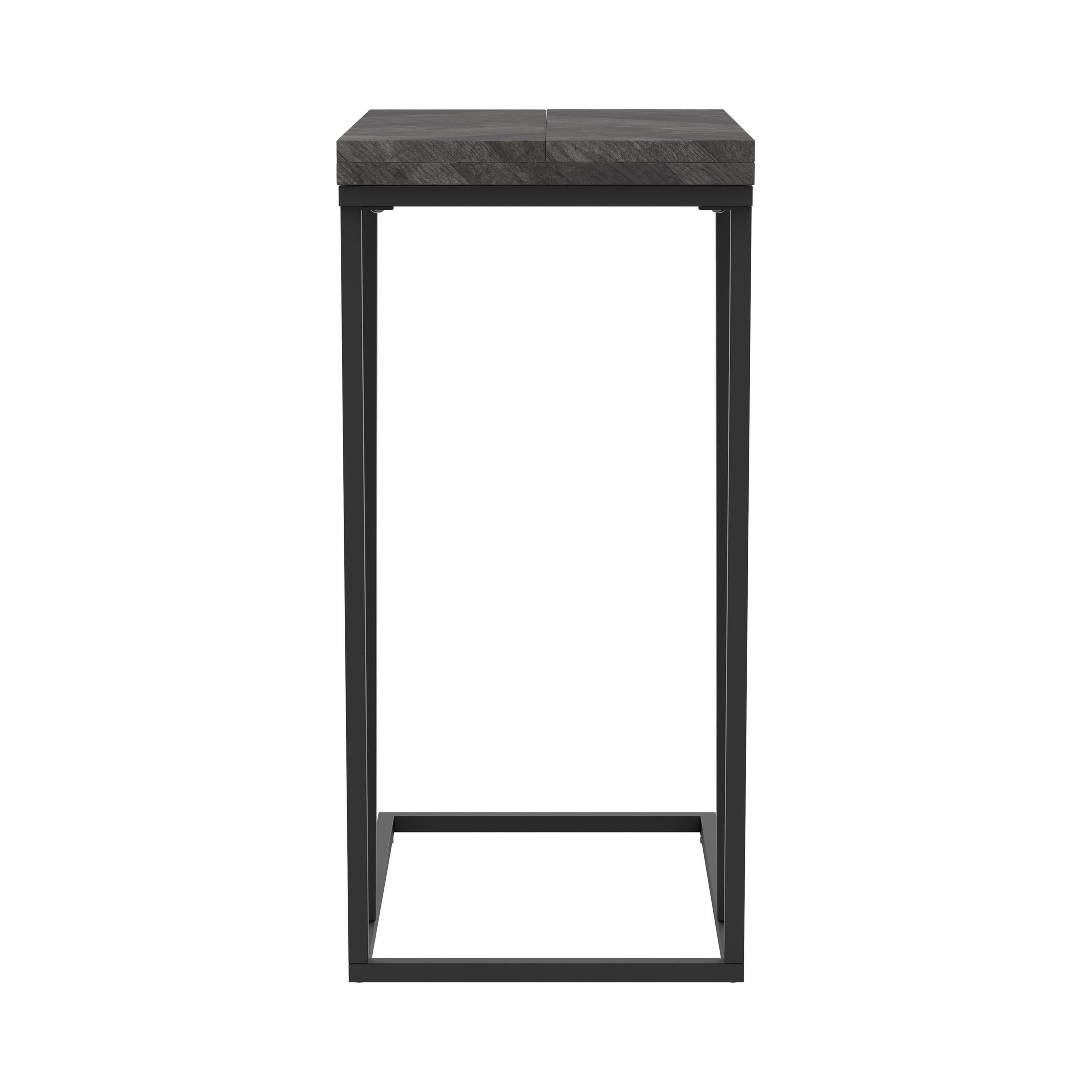 

    
931156 Modern Gray Wood & Metal Expandable Accent Table Coaster 931156
