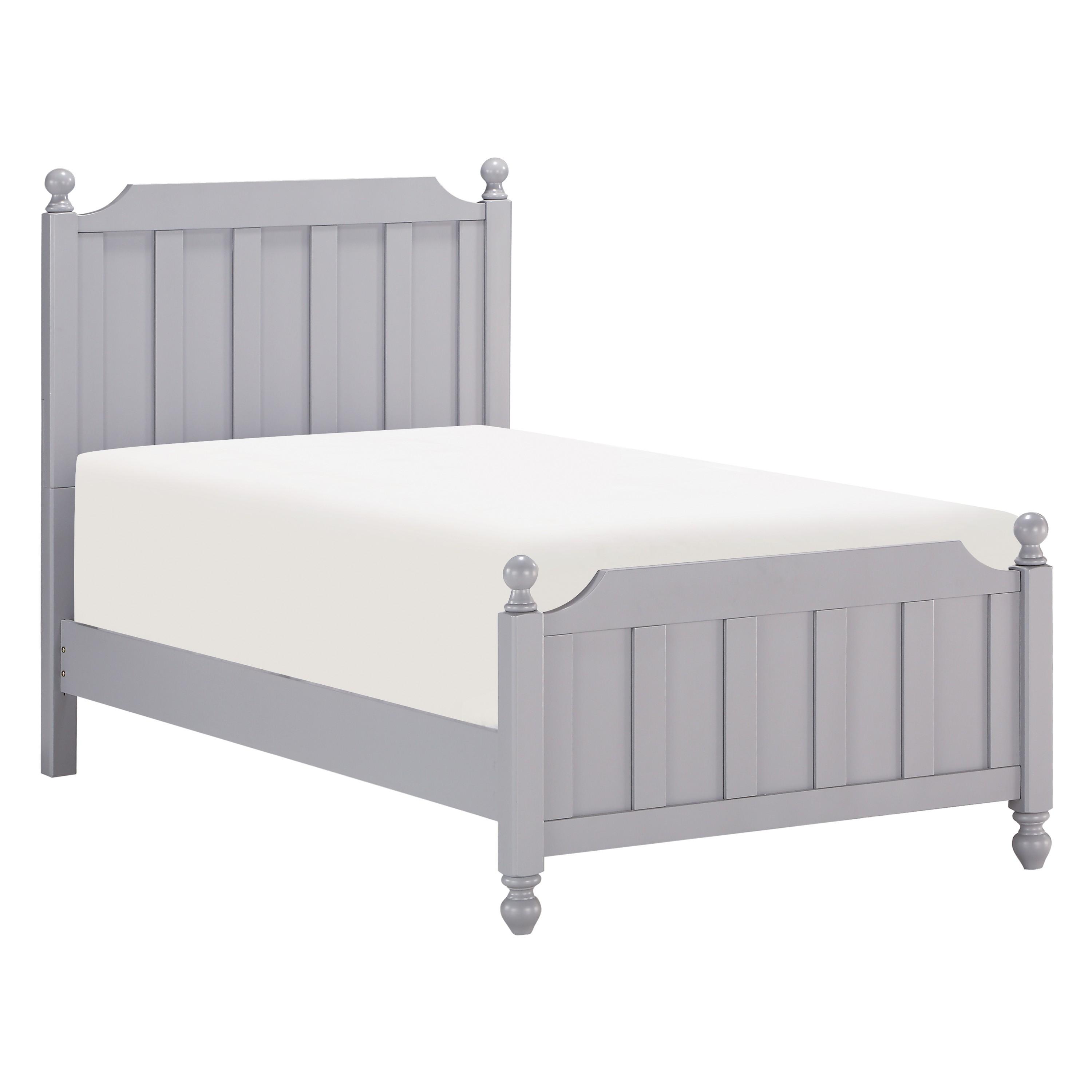 Modern Bed 1803GYT-1* Wellsummer 1803GYT-1* in Gray 