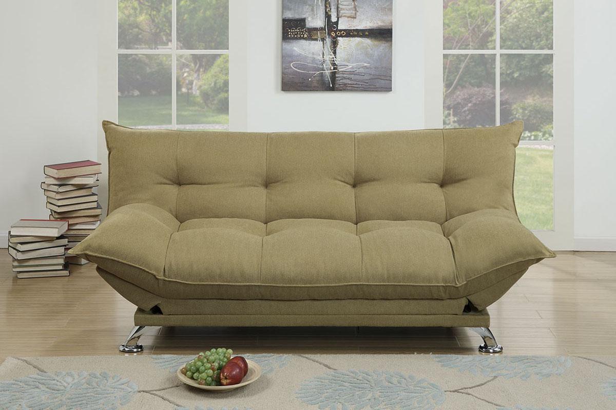 

    
Green Fabric Upholstered Adjustable Sofa F7898 Poundex Modern
