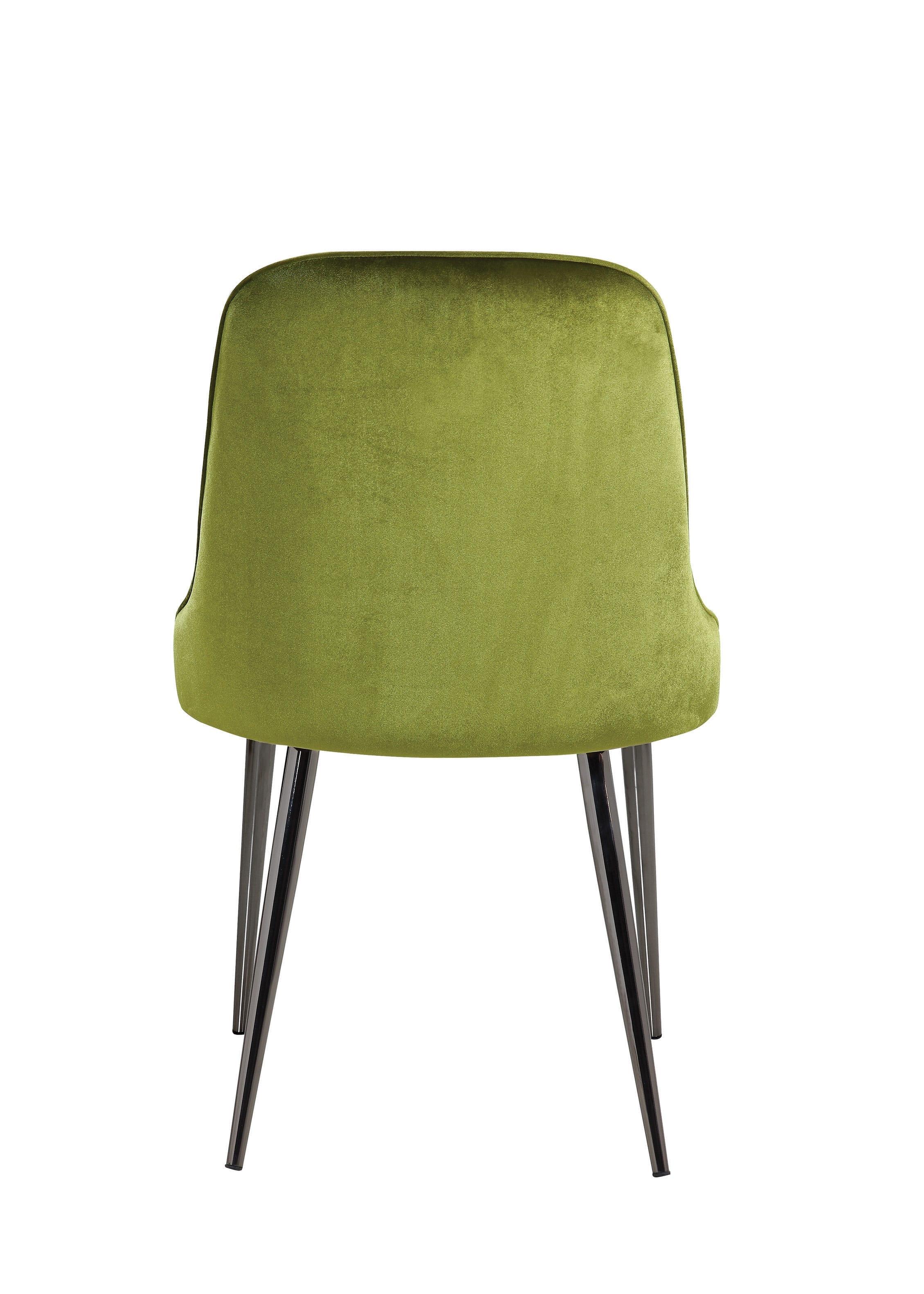 

        
Coaster Riverbank Dining Chair Green Fabric 021032395346
