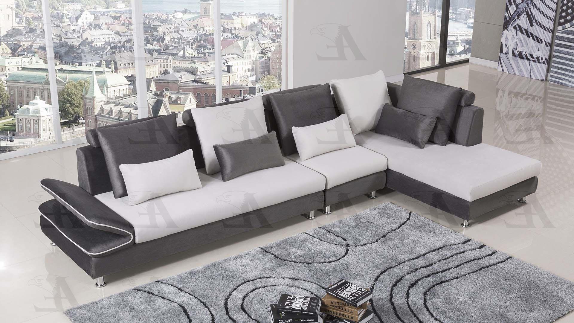 

    
Grey Fabric Sectional Sofa LEFT AE-L341L American Eagle Modern Contemporary
