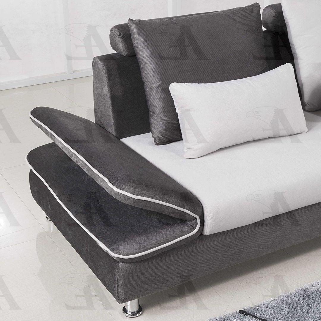 

    
AE-L341L American Eagle Furniture Sectional Sofa
