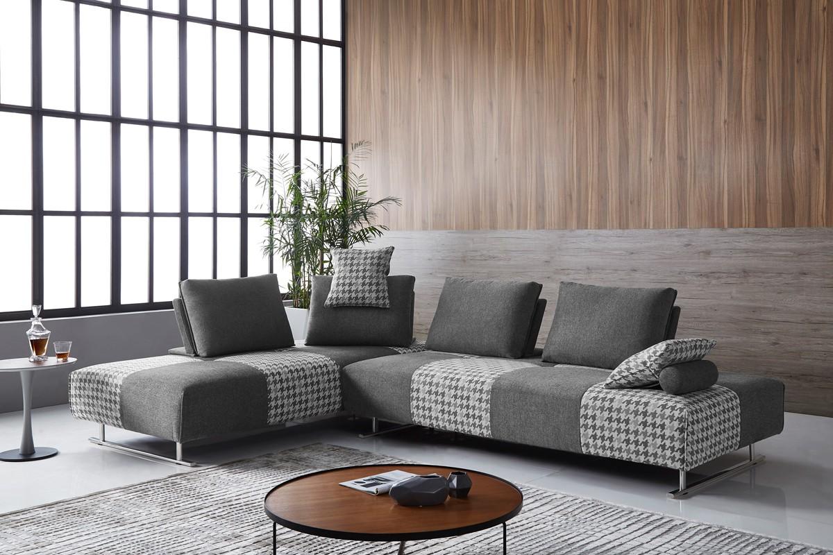 

    
Modern Grey Houndstooth Fabric Modular Set Bed VIG Divani Casa Cooke SPECIAL ORDER
