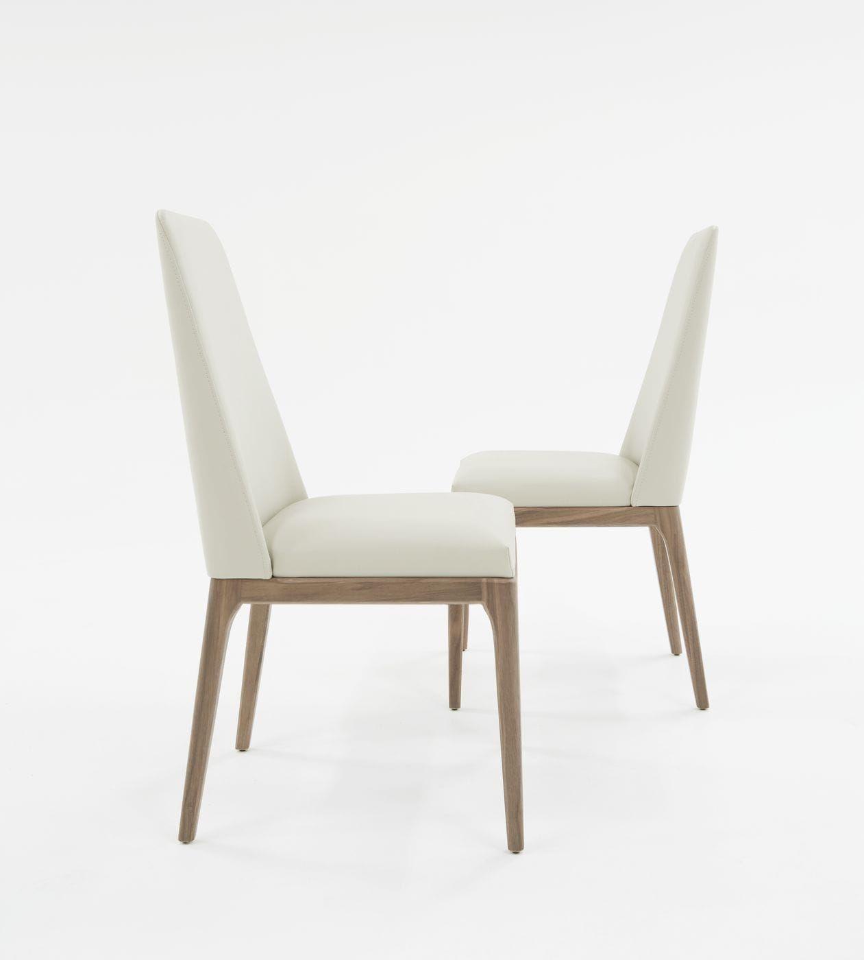 

    
Modern Grey & Walnut Dining Chairs Set by VIG Modrest Encino
