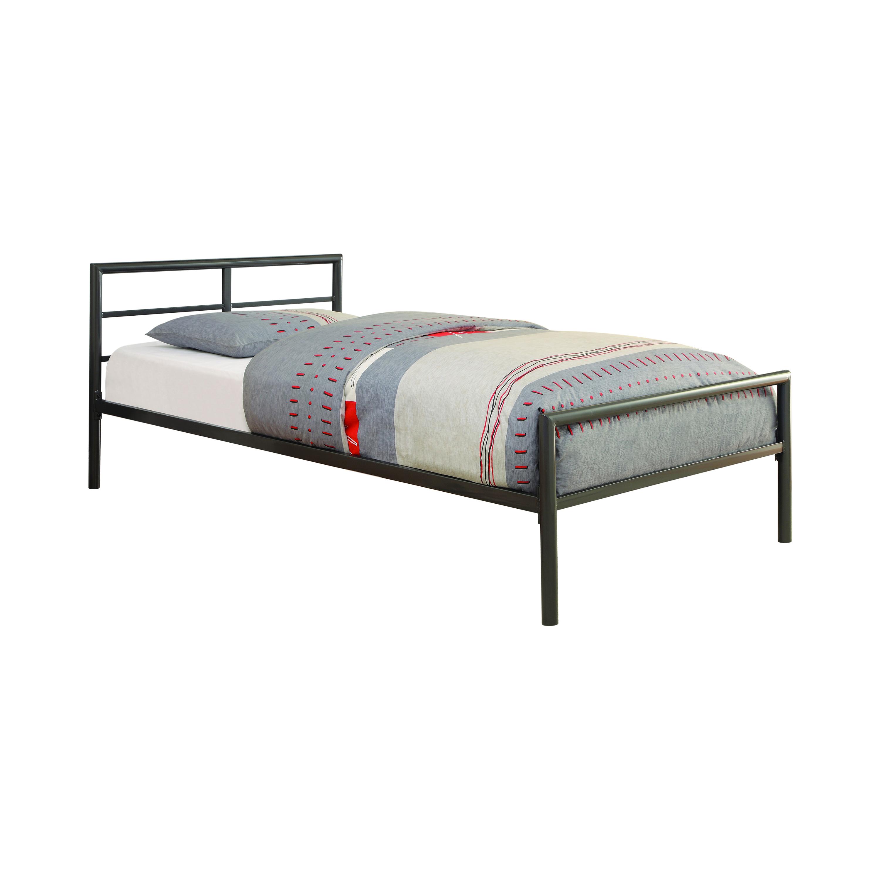 Modern Bed 300279T Fisher 300279T in Gunmetal 