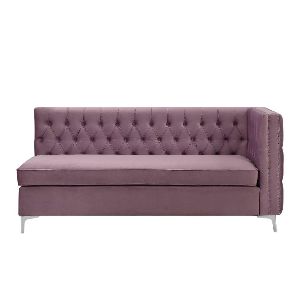 

                    
Buy Modern Lavender Velvet Sectional Sofa by Acme Rhett 55500-3pcs

