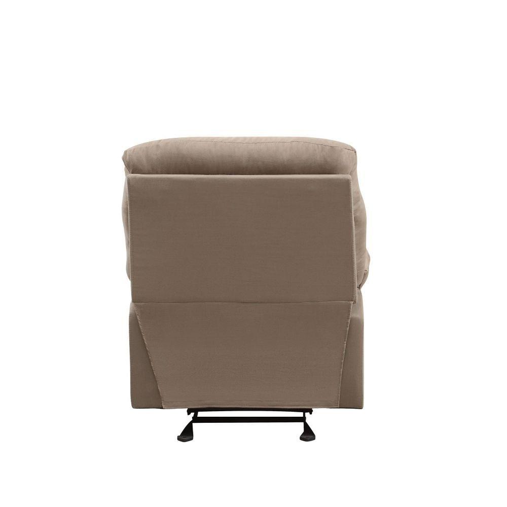 

                    
Acme Furniture Arcadia Glider Reclining Chair Light Brown Microfiber Purchase 
