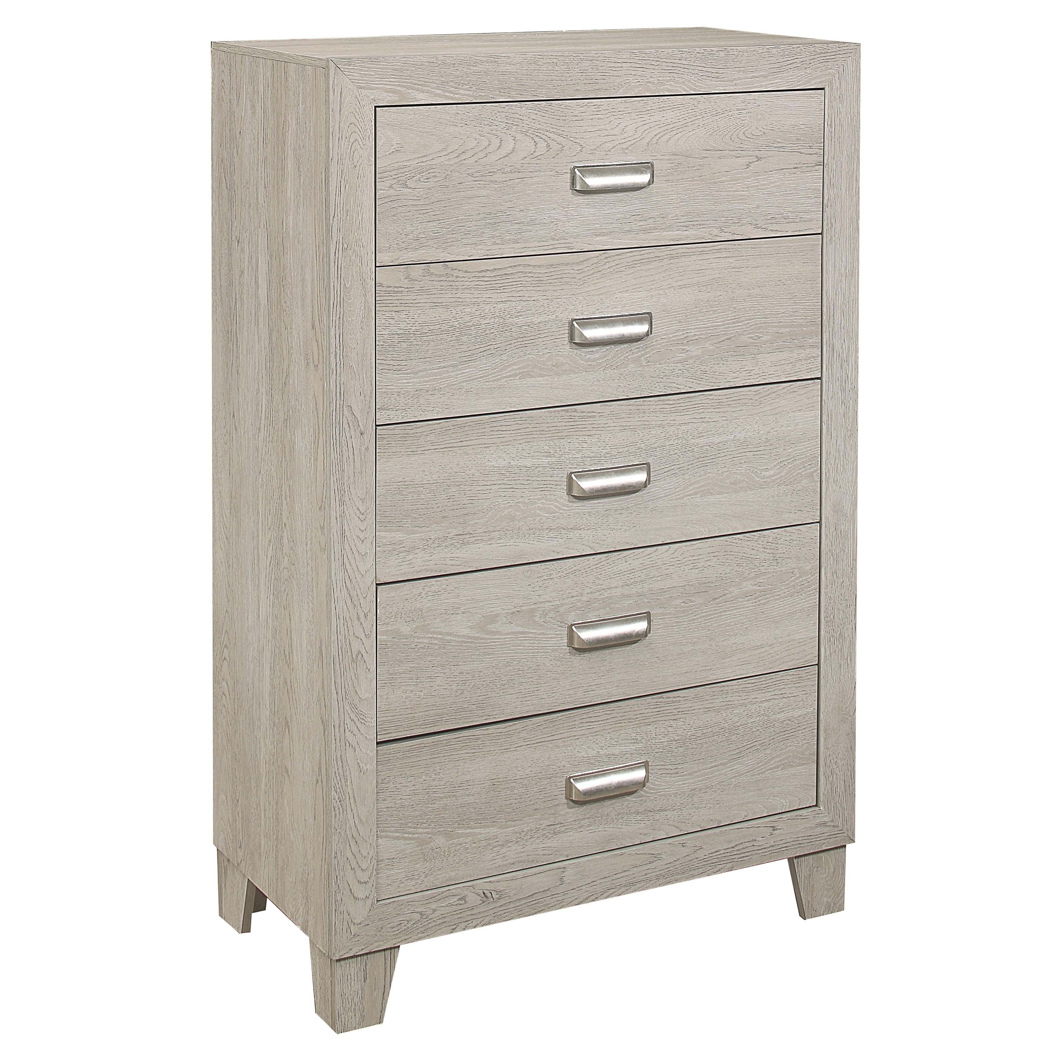 

    
Modern Light Brown Wood Chest Homelegance 1525-9 Quinby
