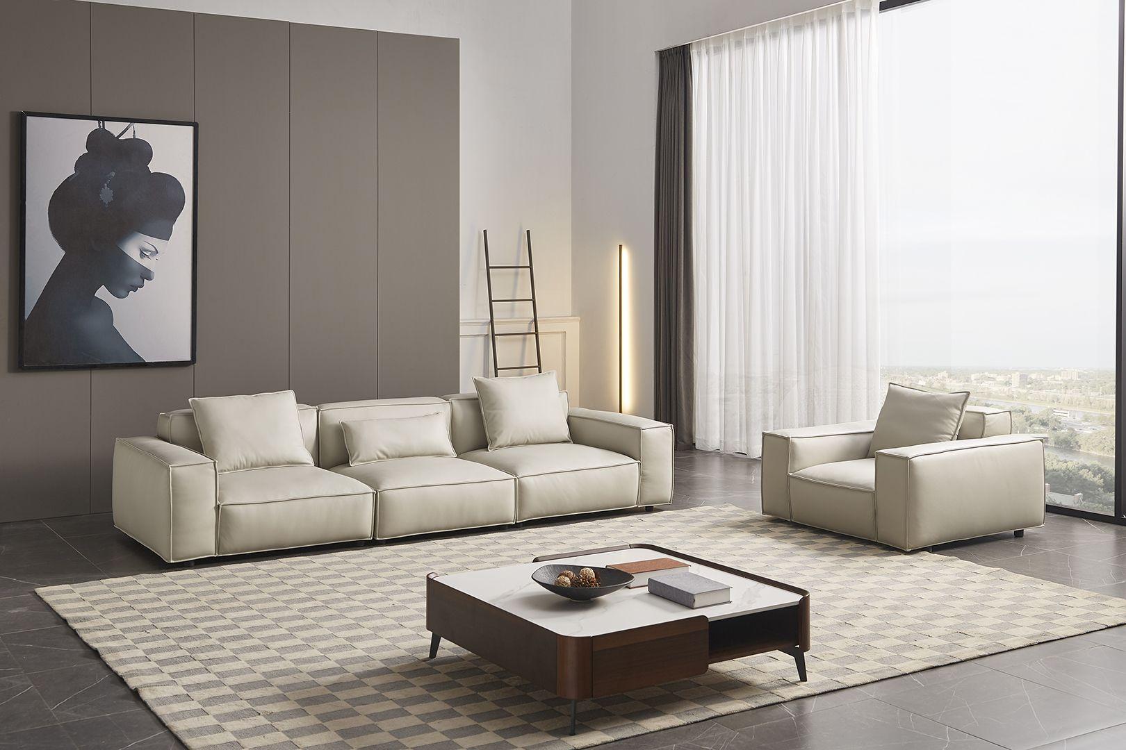 

    
American Eagle Furniture EK8008-LG Extra Long Sofa Light Gray EK8008-LG-4S
