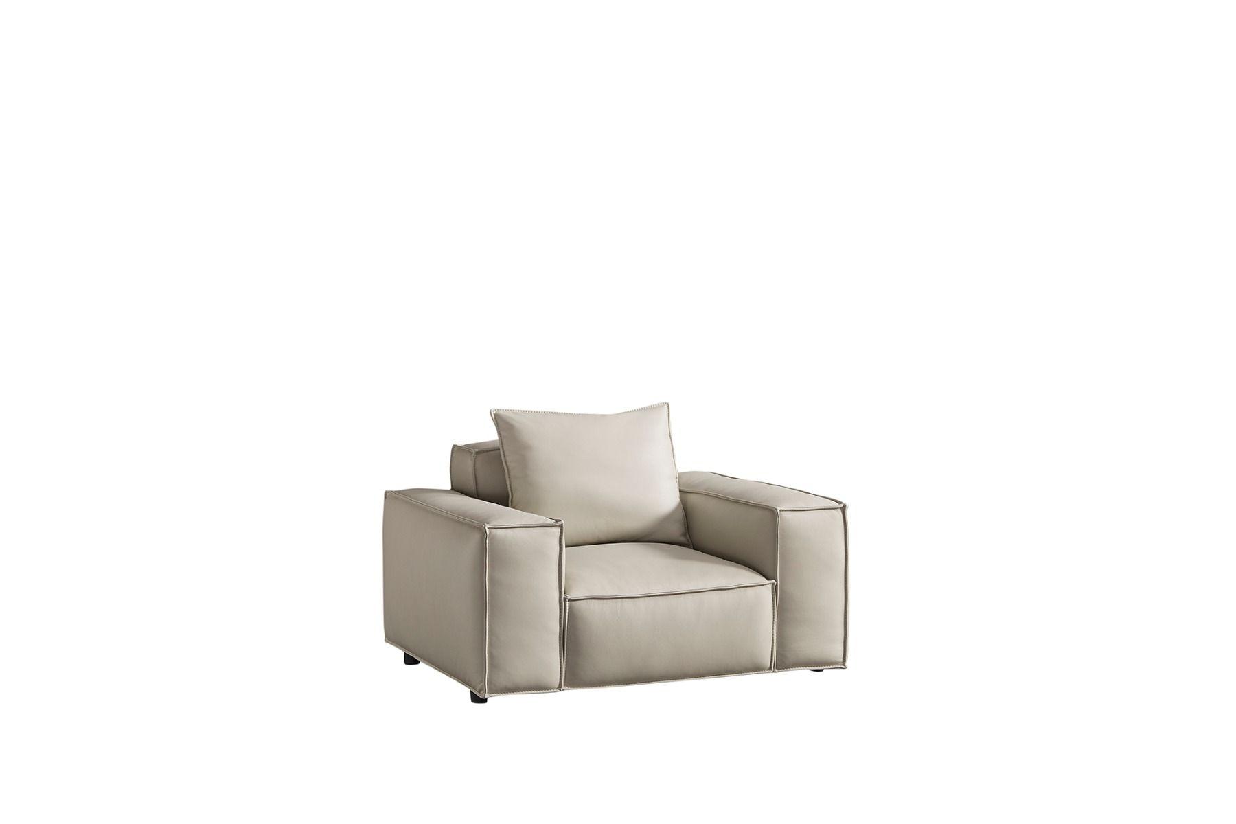 

                    
Buy Light Gray Top-Grain Italian Leather Sofa Set 4Pc EK8008-LG American Eagle Urban

