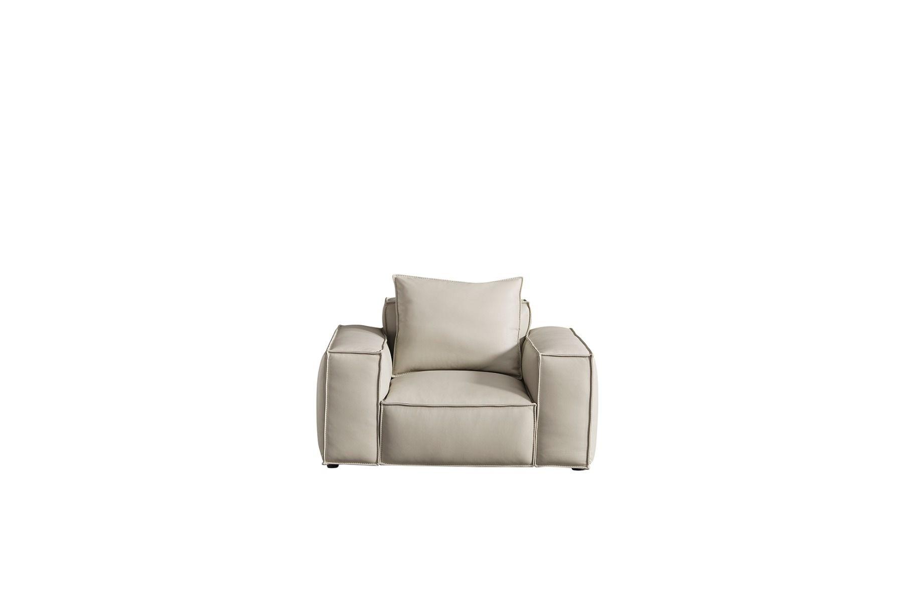 

    
 Order  Light Gray Top-Grain Italian Leather Sofa Set 4Pc EK8008-LG American Eagle Urban
