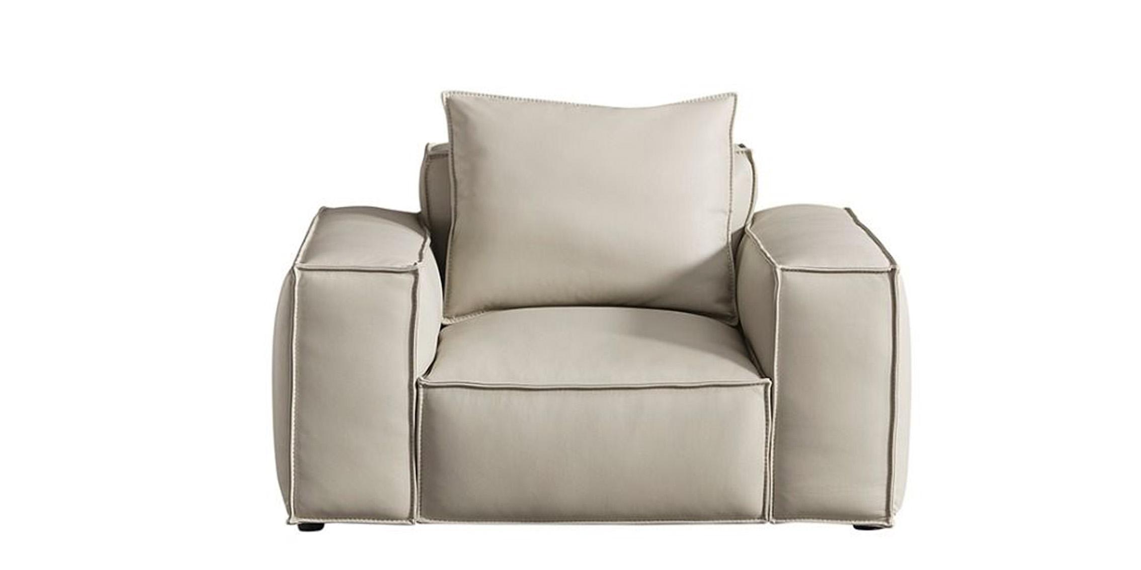 

    
 Shop  Light Gray Top-Grain Italian Leather Sofa Set 4Pc EK8008-LG American Eagle Urban
