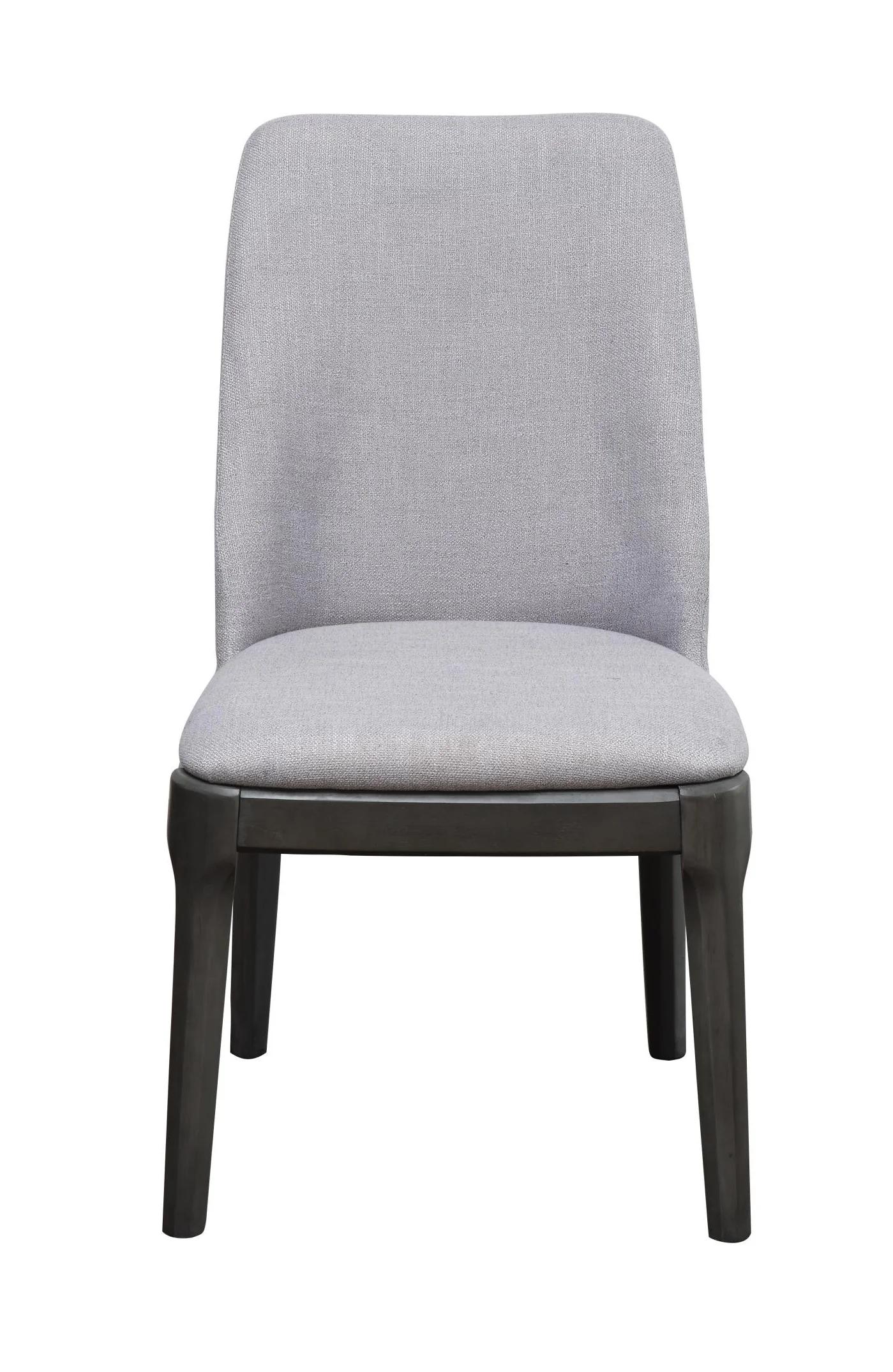 

    
Modern Light Gray Linen & Gray Oak 2x Dining Chairs by Acme Madan 73172-2pcs
