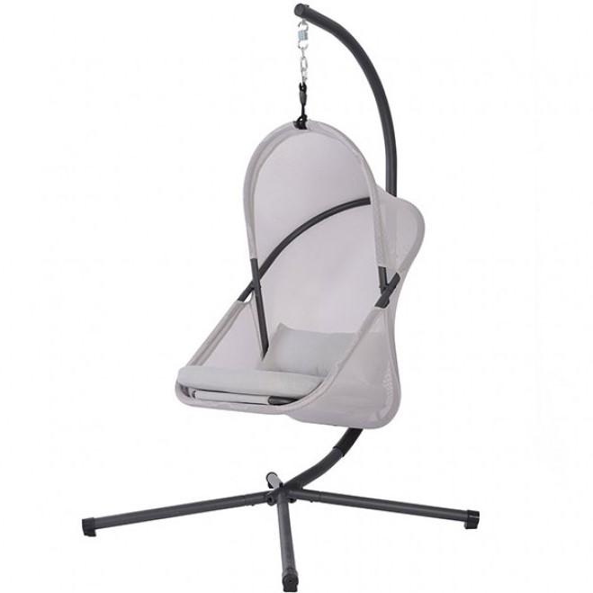 

    
Furniture of America Crush Outdoor Swing Chair GM-1011LG Outdoor Swing Chair Light Gray GM-1011LG
