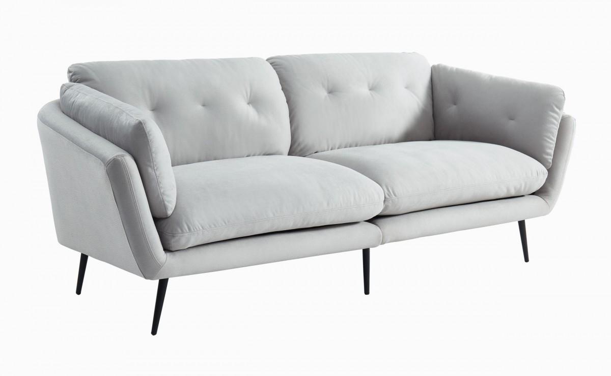 Modern Sofa Cody VGHCJTM2013-GRY in Light Gray Fabric