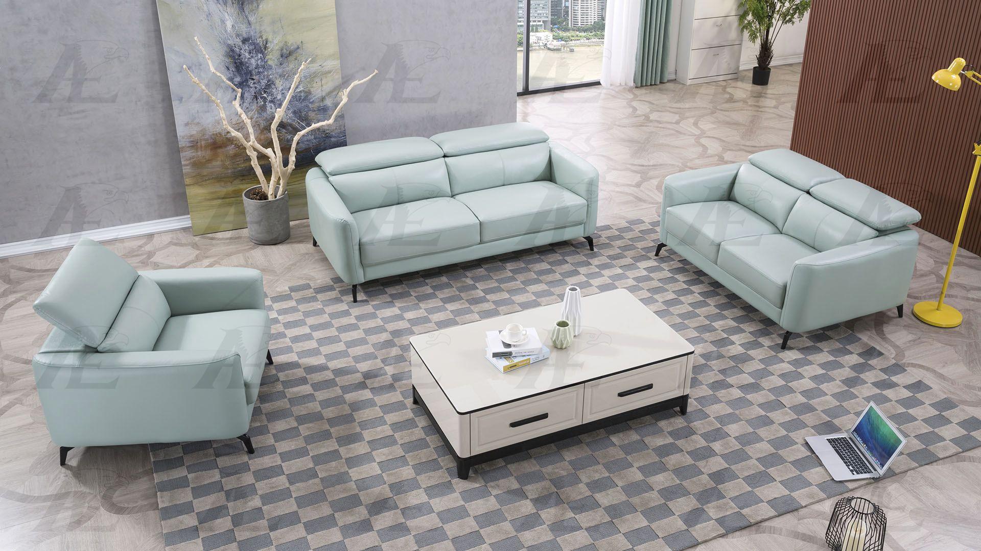 

    
EK155-LGN-Set-3 American Eagle Furniture Sofa Set
