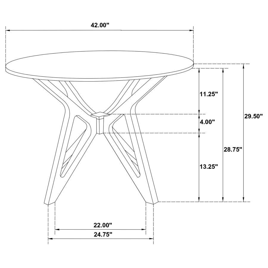 

    
65151984999899Elowen Round Dining Table 108440-T Dining Table
