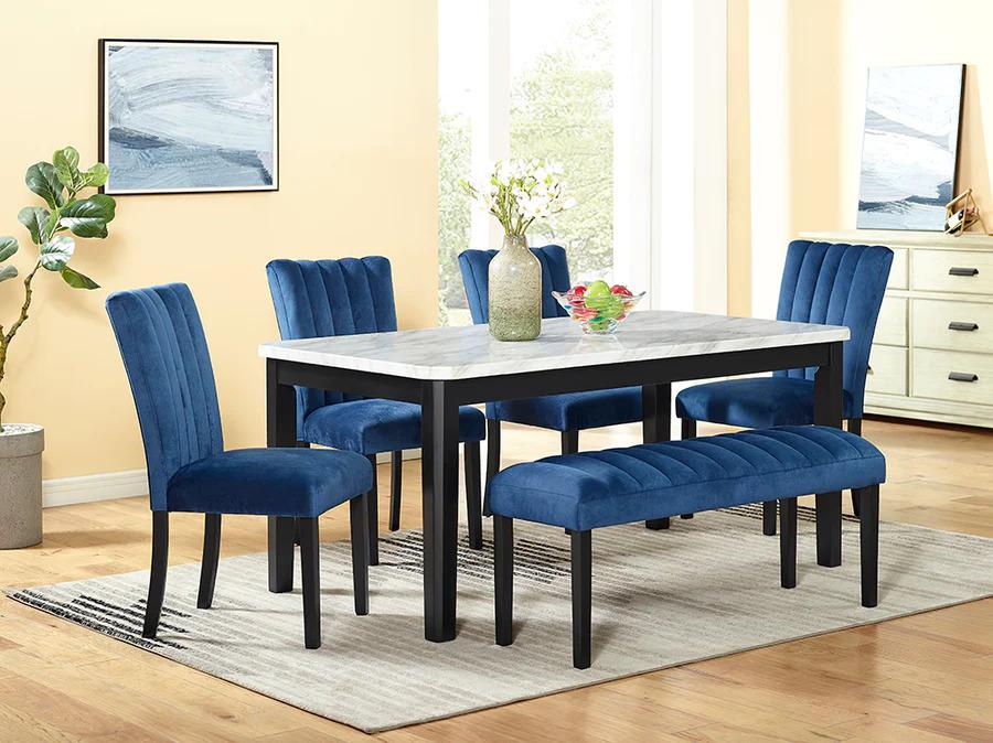 McFerran Furniture D548 Rectangle dining table
