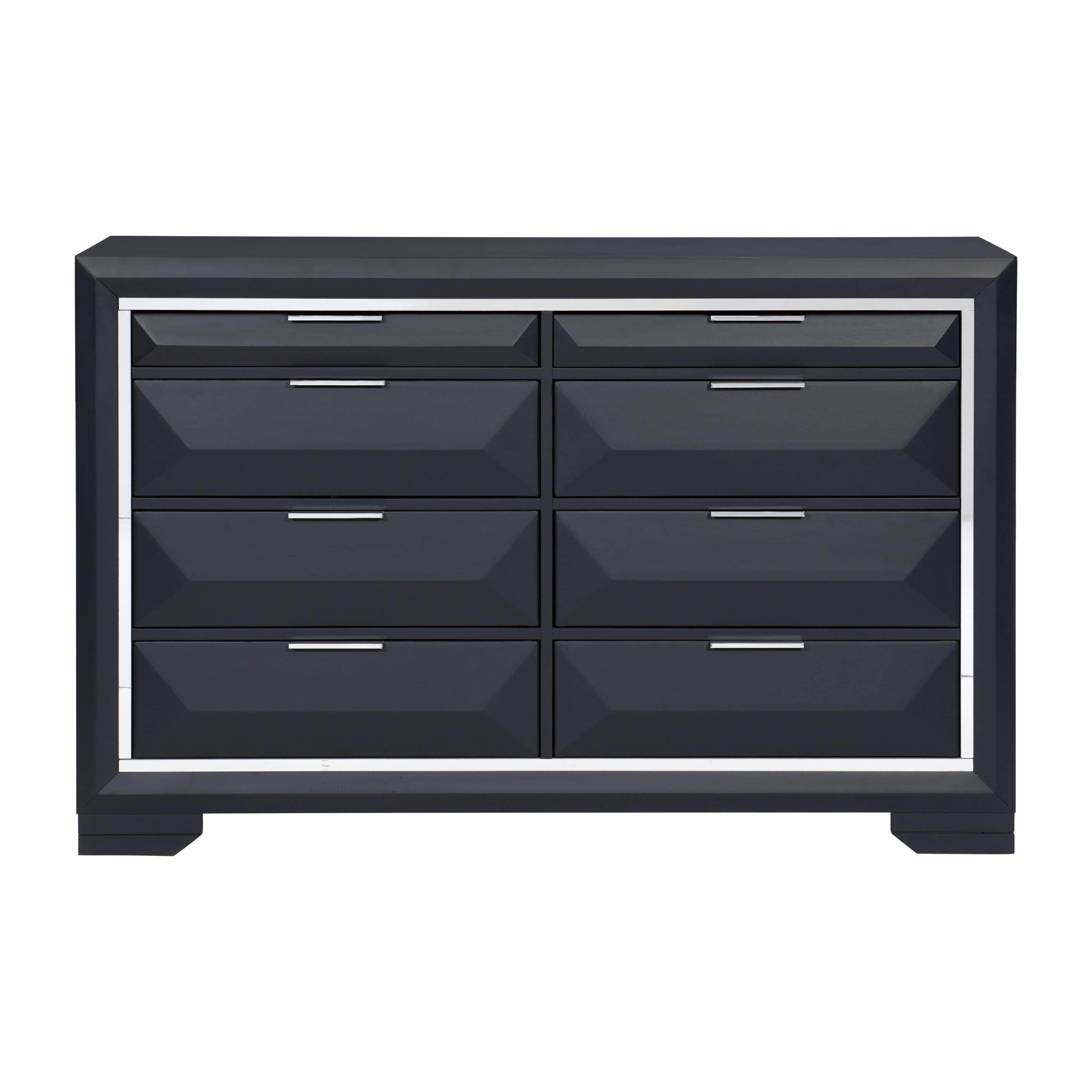

                    
Homelegance 1553-5*6-2PC Rosemont Dresser w/Mirror Blue  Purchase 
