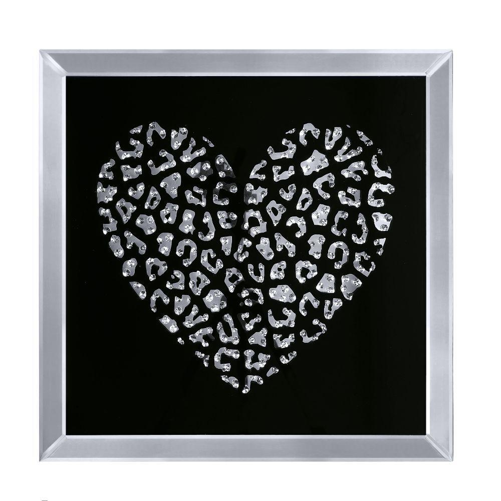 

    
Modern Mirrored & Faux Crystal Heart Wall Art by Acme Talisha 97625
