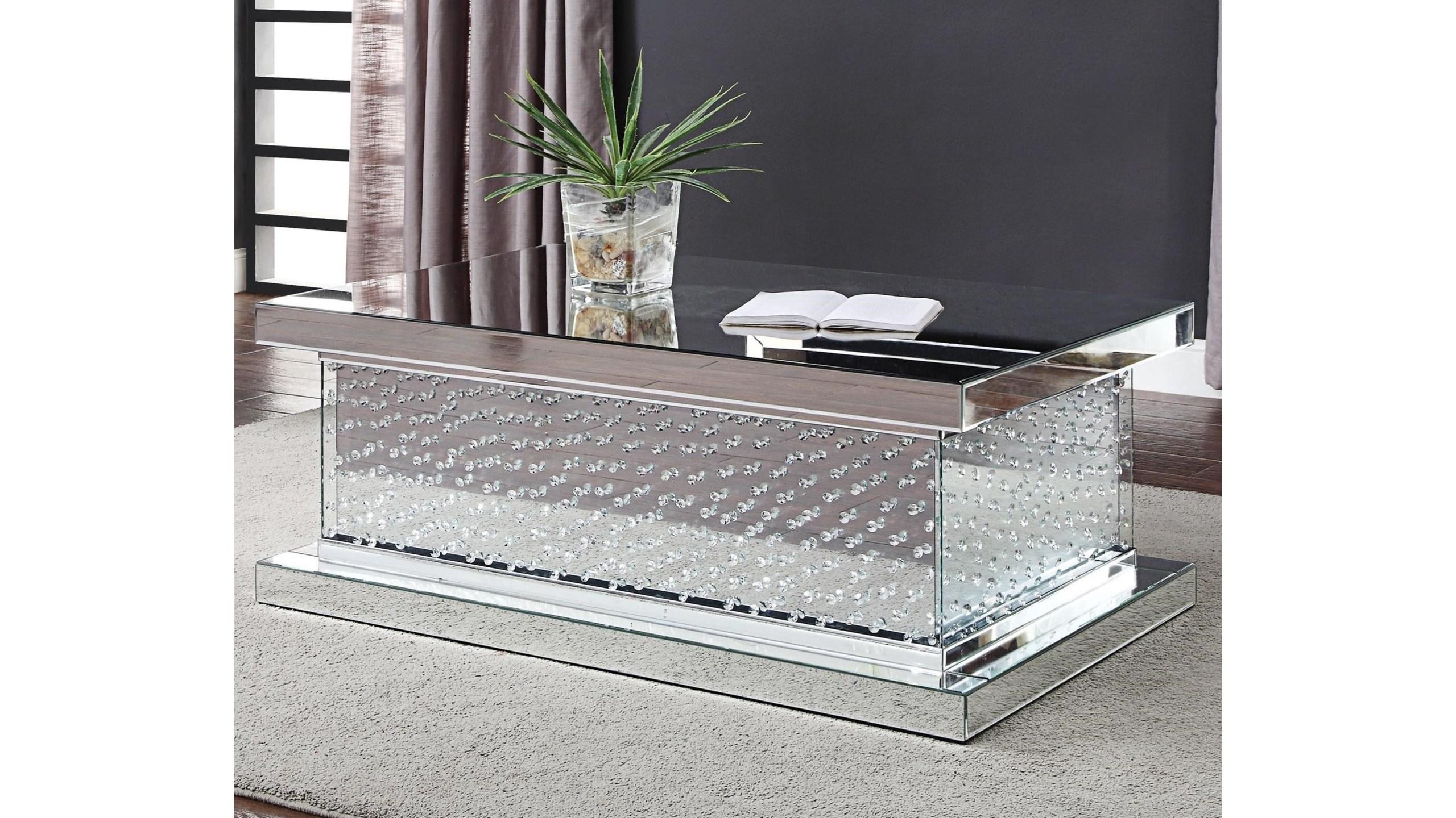 

                    
Acme Furniture Nysa Coffee Table Mirrored  Purchase 

