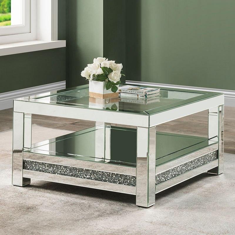 

                    
Acme Furniture Noralie Coffee Table Mirrored  Purchase 
