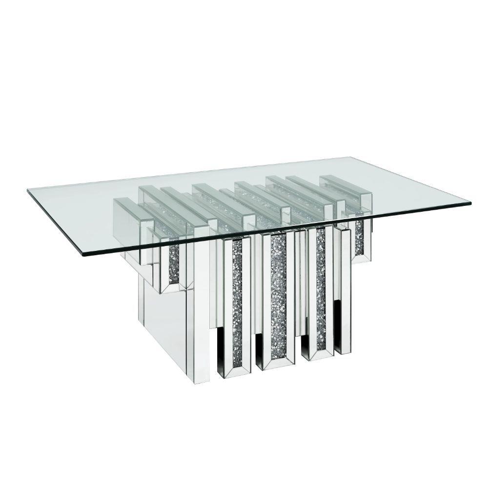 Modern Coffee Table Noralie 88000 in Mirrored 