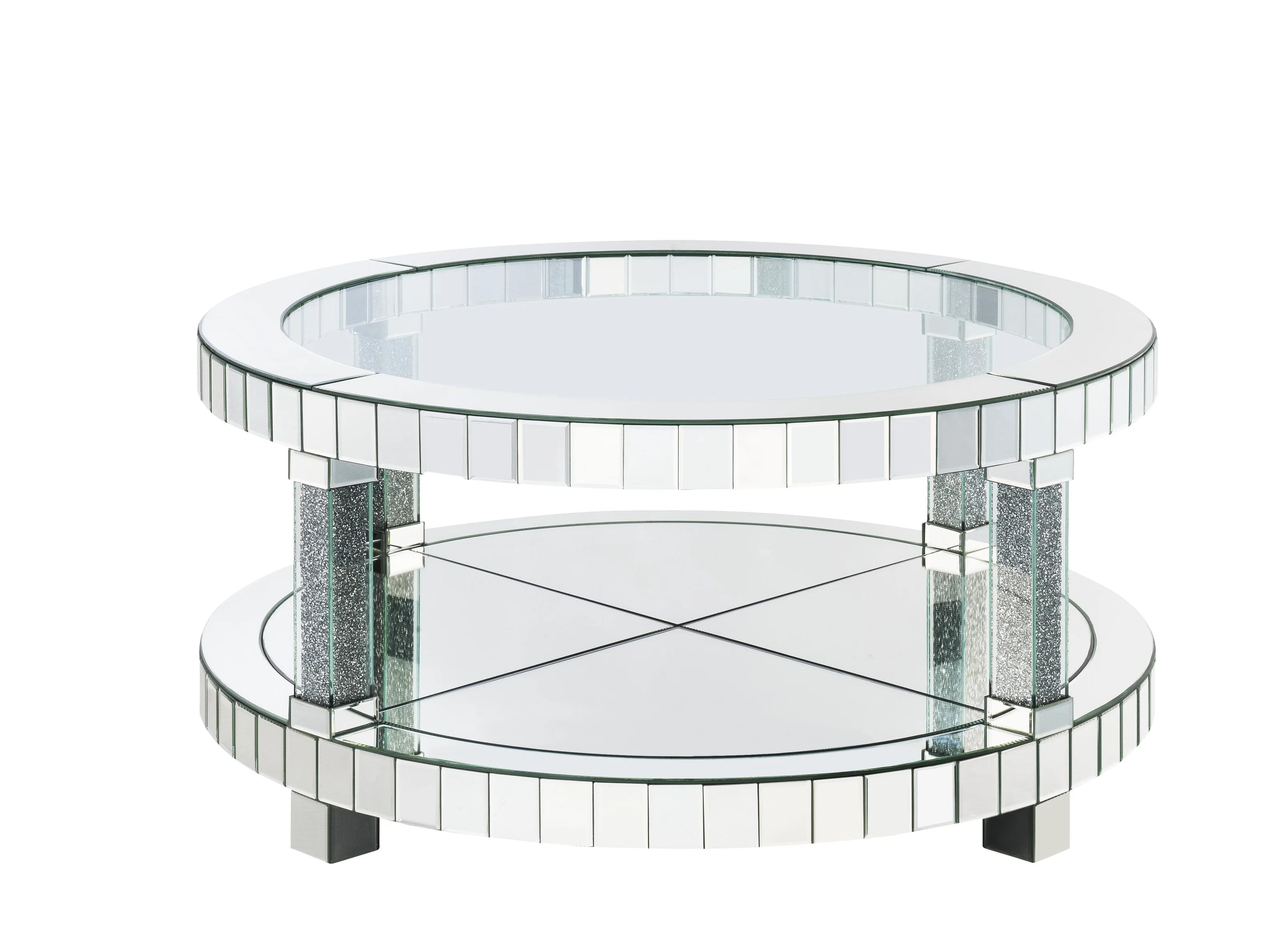 

    
Acme Furniture Fafia Coffee Table and 2 End Tables Mirrored 88025-3pcs
