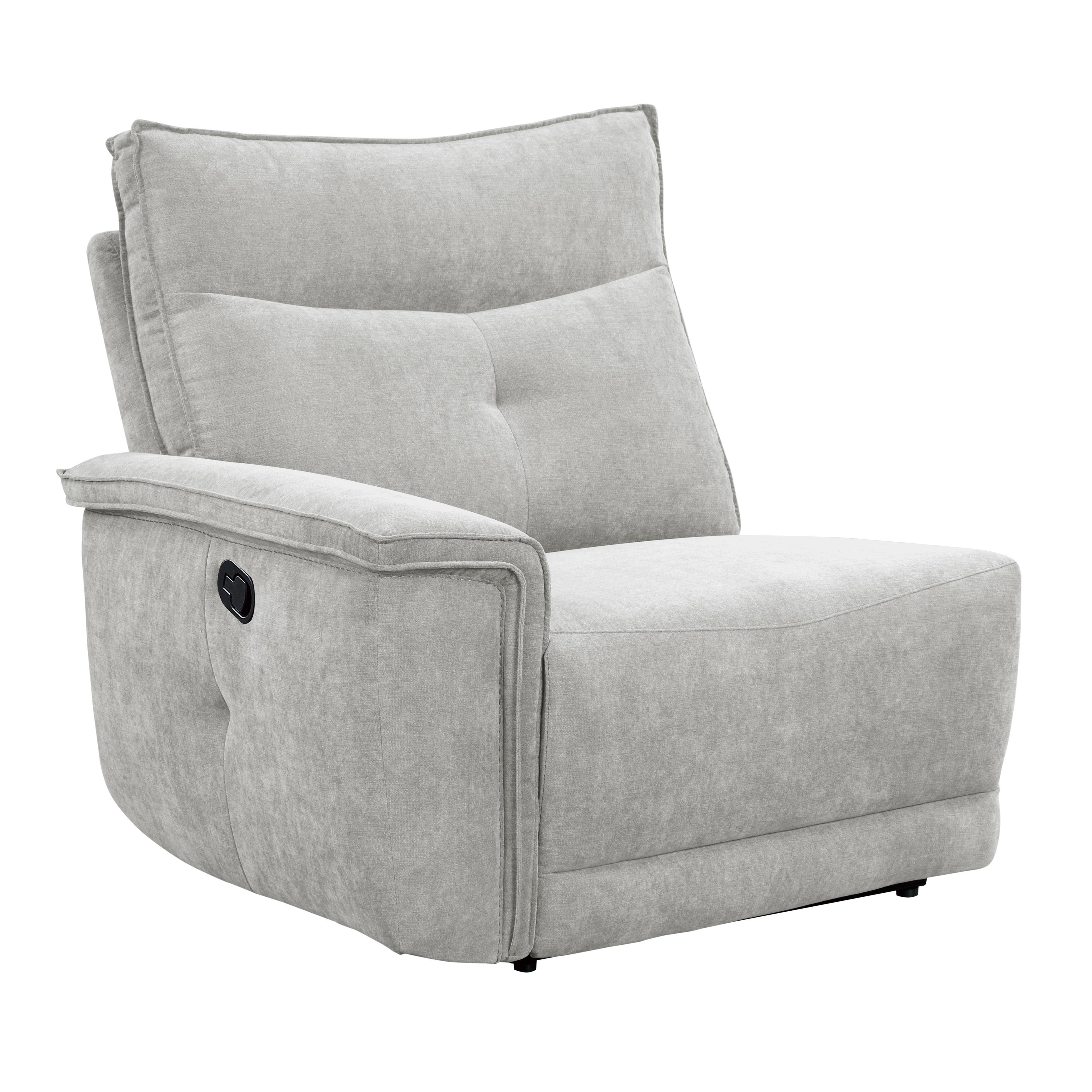 

                    
Homelegance 9509MGY*6LRRR Tesoro Reclining Sectional Light Gray Textured Purchase 
