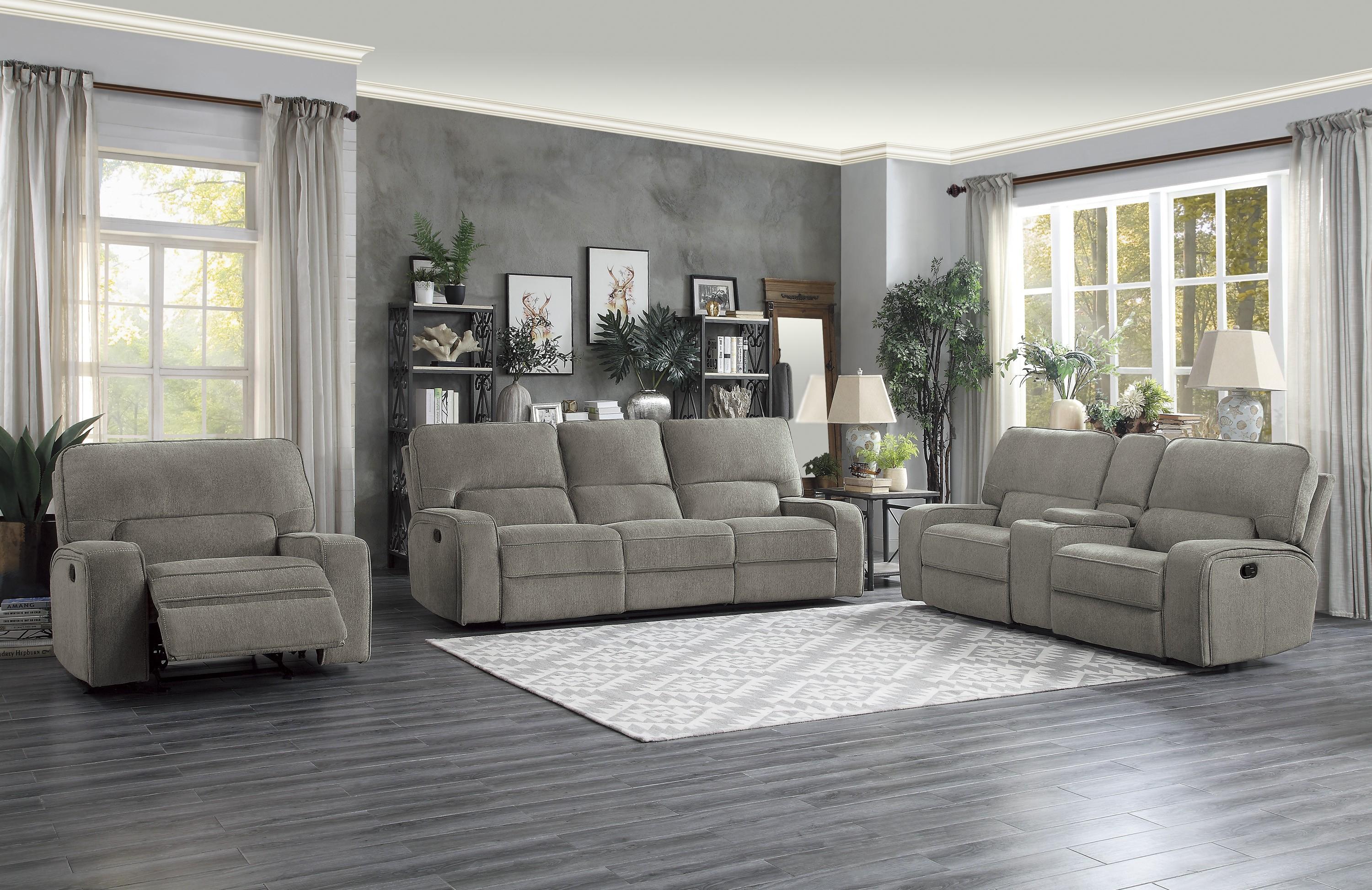 

    
9849MC-3 Homelegance Reclining Sofa
