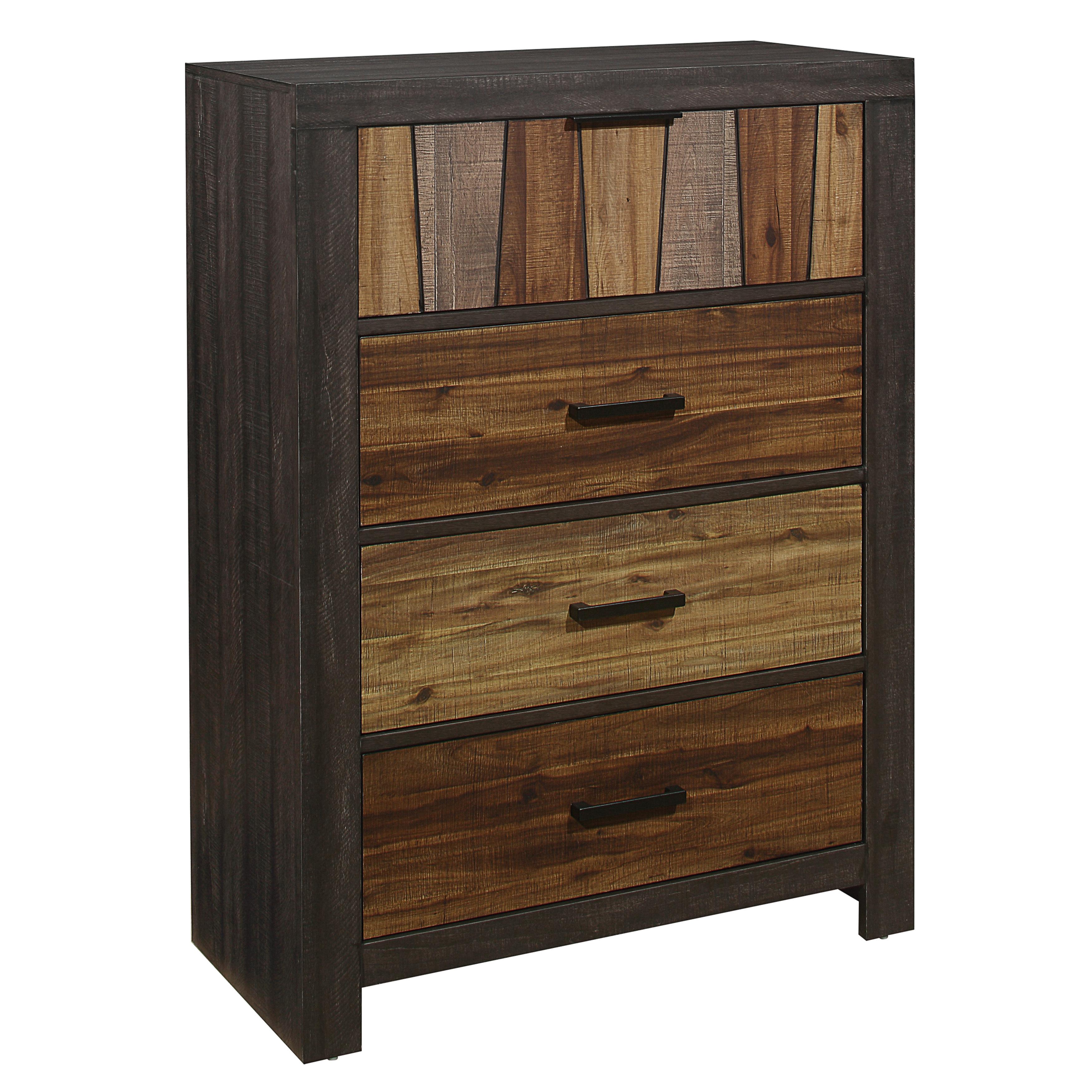 

    
Modern Multi-Tone Wire Brushed Wood Chest Homelegance 2059-9 Cooper
