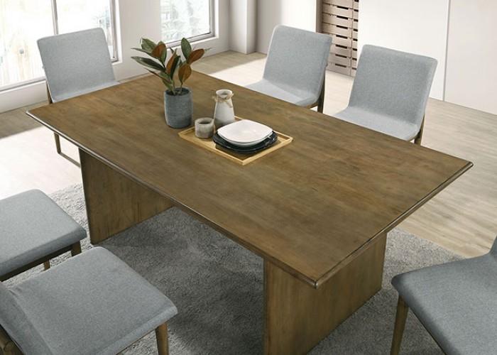 

    
Furniture of America St Gallen Dining Table CM3244NT-T Dining Table Natural CM3244NT-T
