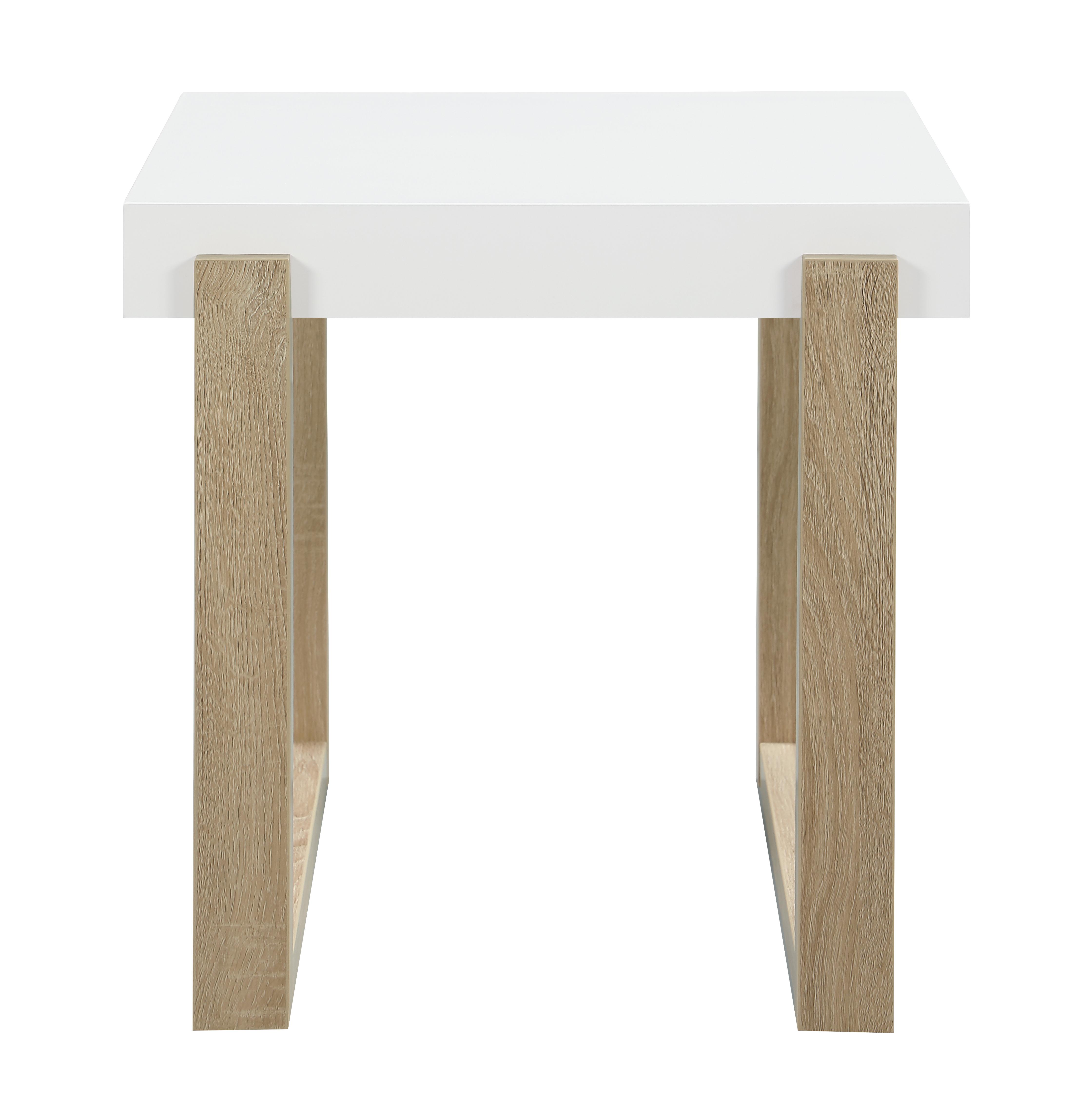 

    
Coaster 753397 End Table Natural/White 753397
