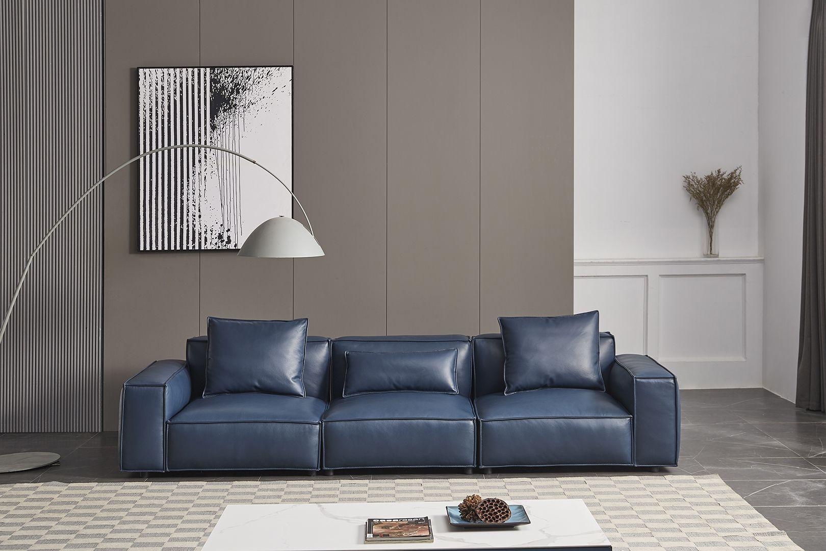 

    
American Eagle Furniture EK8008-NB Extra Long Sofa Blue EK8008-NB-4S
