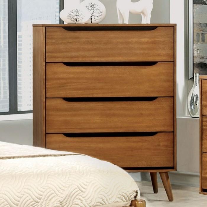 

                    
Buy Modern Oak Solid Wood Queen Bed Set 6PCS Furniture of America Lennart CM7386A-Q-6PCS
