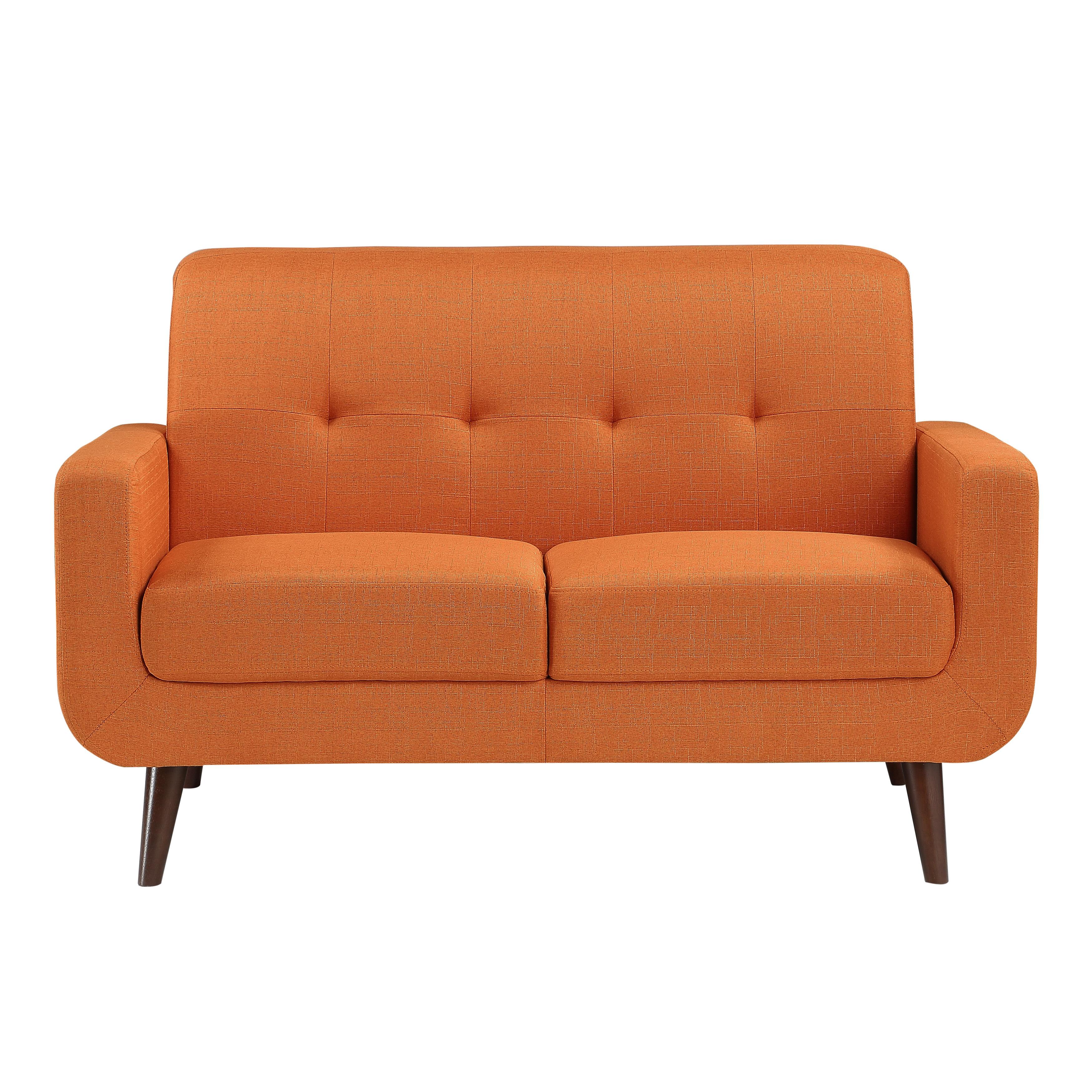 

                    
Homelegance 9433RN-2PC Fitch Living Room Set Orange Textured Purchase 
