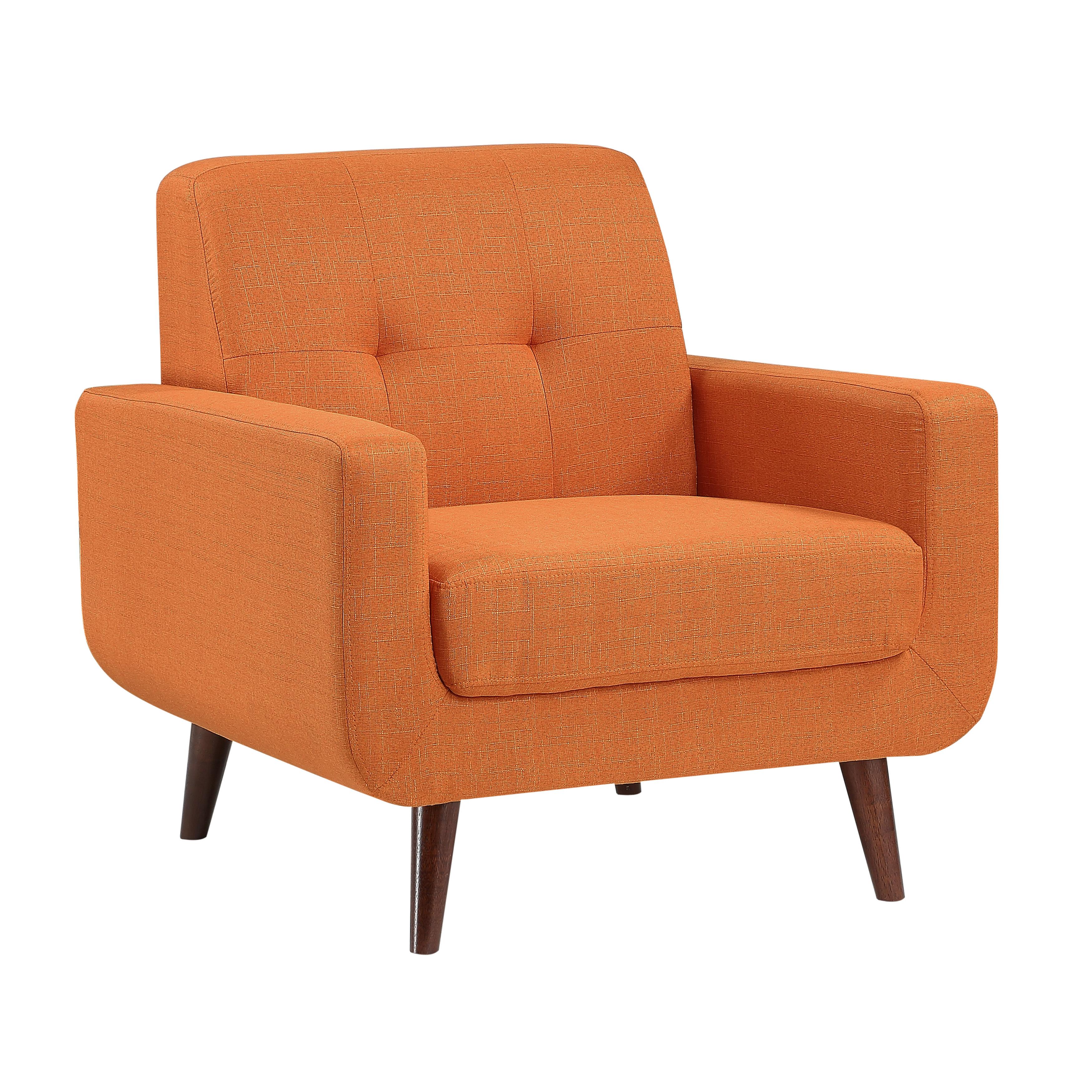 

    
9433RN-3PC Modern Orange Textured Living Room Set 3pcs Homelegance 9433RN Fitch
