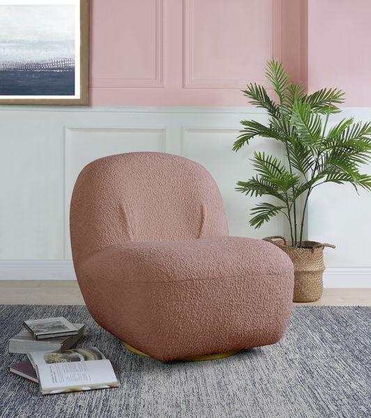 

    
Modern Pink Accent Chair Sherpa Acme Yedaid AC00232
