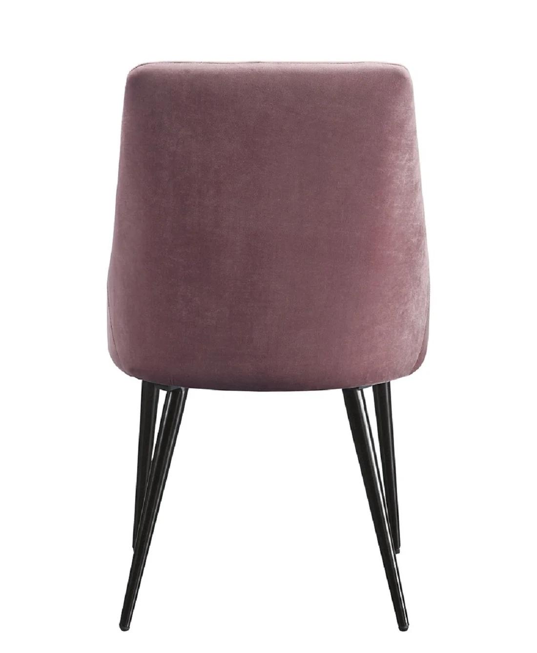 

    
Acme Furniture Caspian Dining Chair Set Pink 74012-2pcs
