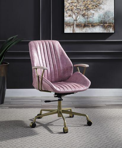 

                    
Buy Modern Pink Top Grain Leather Office Chair by Acme Hamilton OF00399

